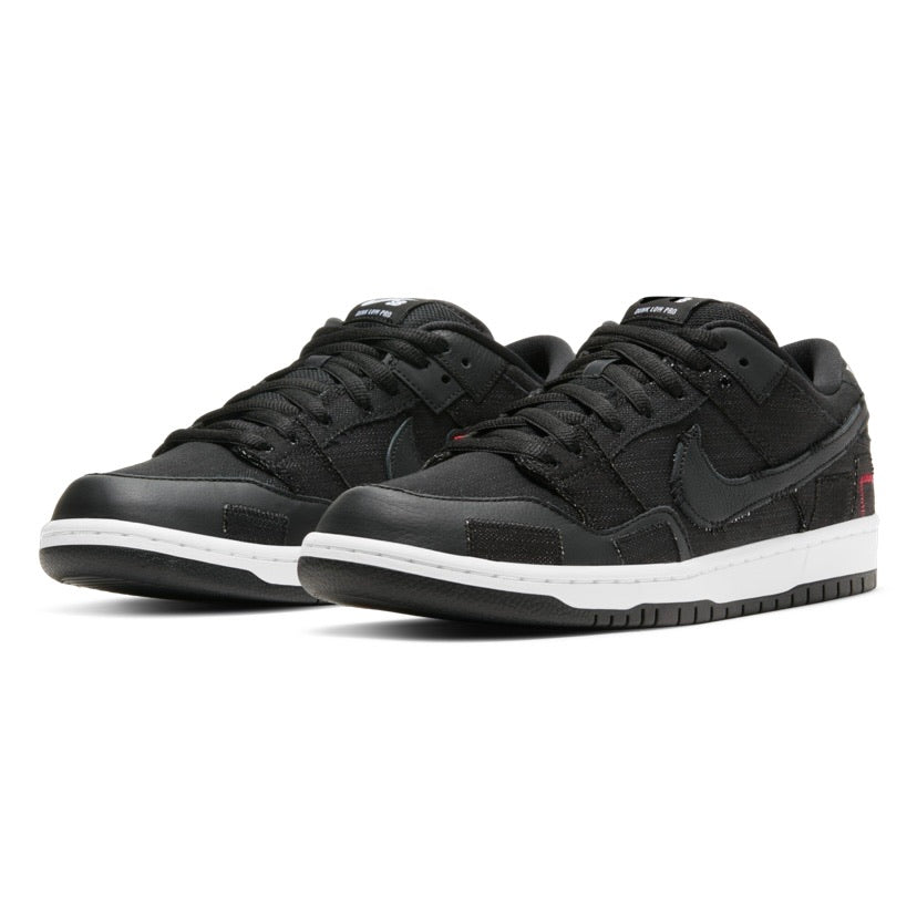 Nike SB Dunk Low Wasted Youth Skate Shoes - Black & White Sneakers for Men & Women | Perfect for Streetwear, Skateboarding & Casual Fashion