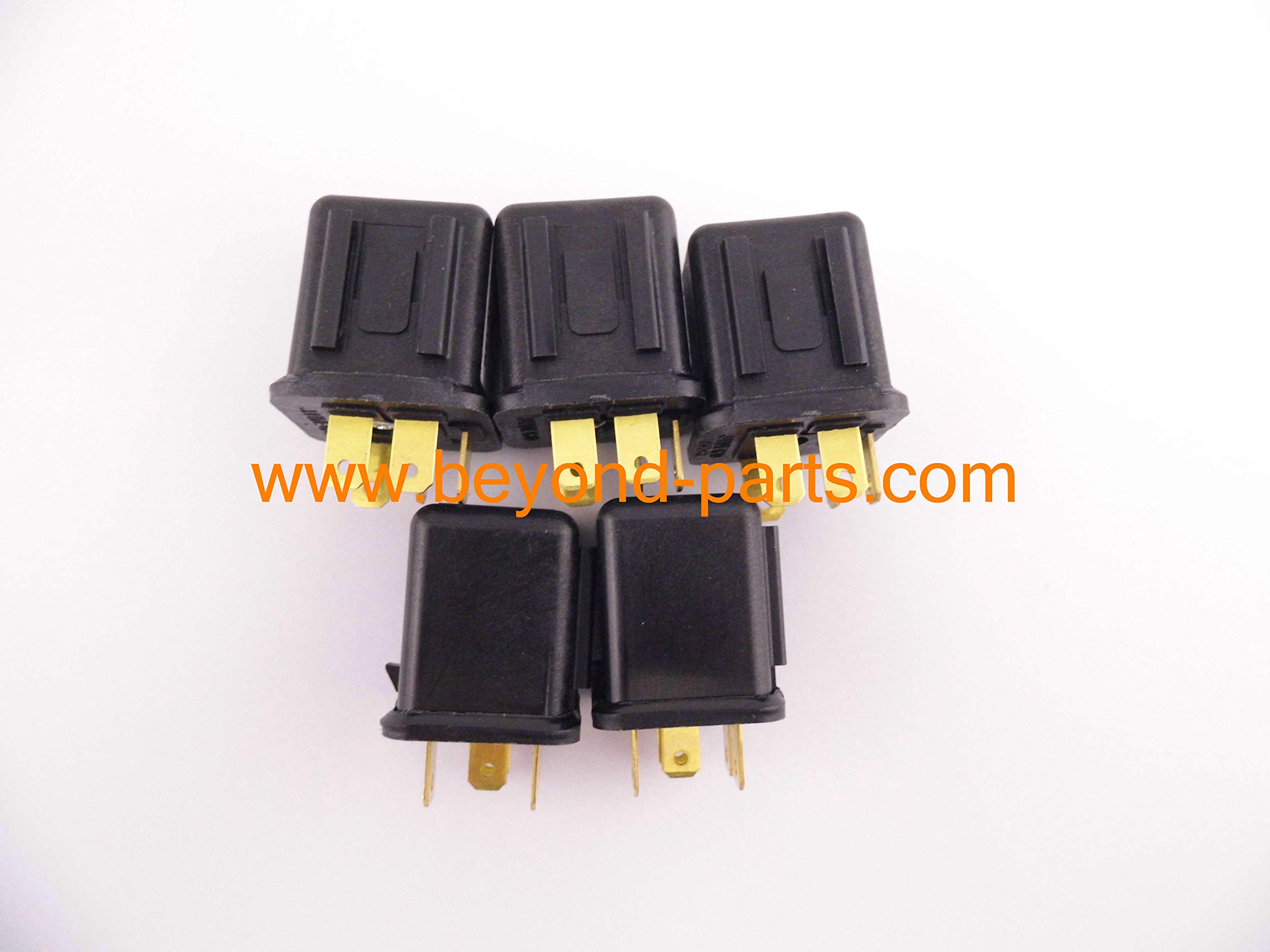 2 Pcs A/C Air Conditioner Relay 569-06-61960 5690661960 for Komatsu PC200-8 Excavator - Heavy Duty Cooling System Replacement Part for Construction Equipment