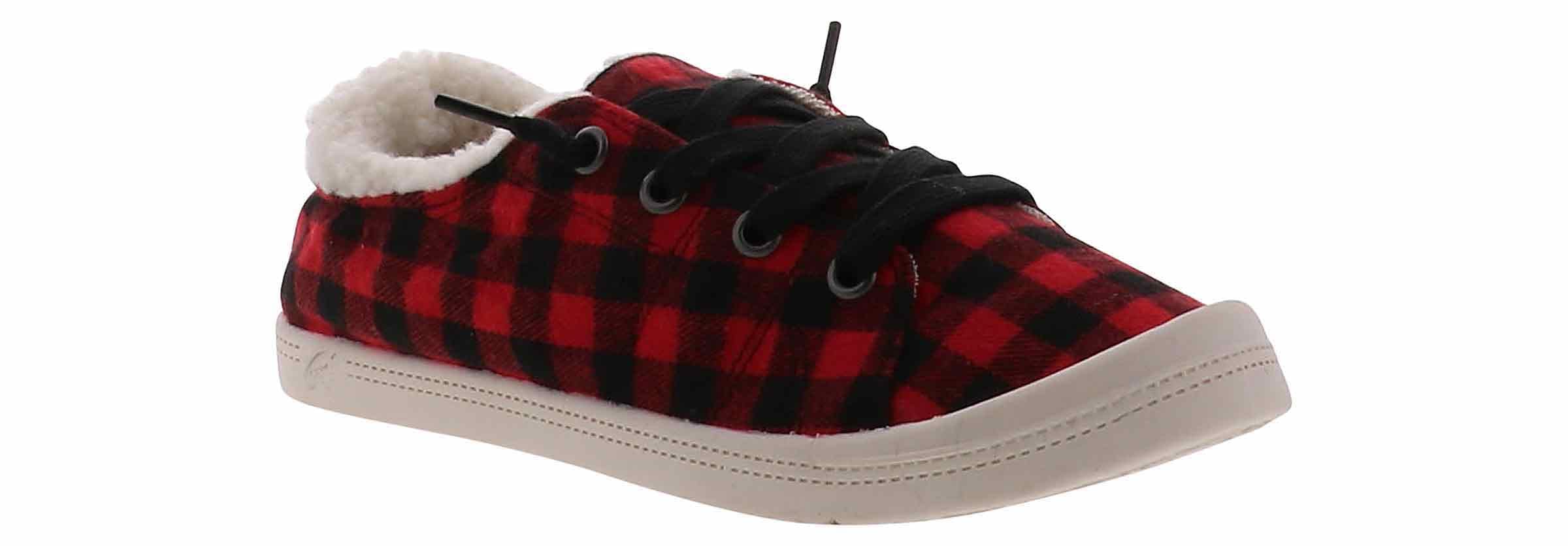 Jellypop Collie Comfortable Casual Shoes for Women - Breathable & Lightweight Red Sneakers - Perfect for Walking, Running, and Everyday Wear