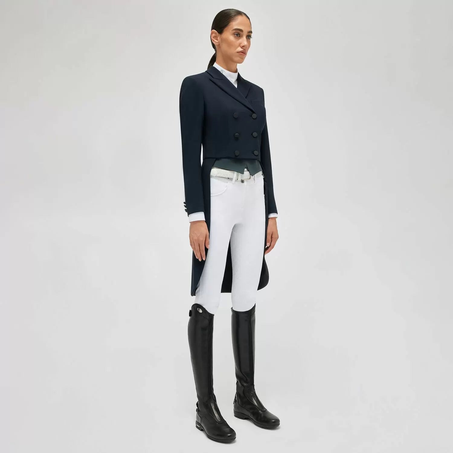 Cavalleria Toscana Equestrian Hunter Shadbelly Show Coat - Premium Riding Jacket for English Horseback Riding & Competition