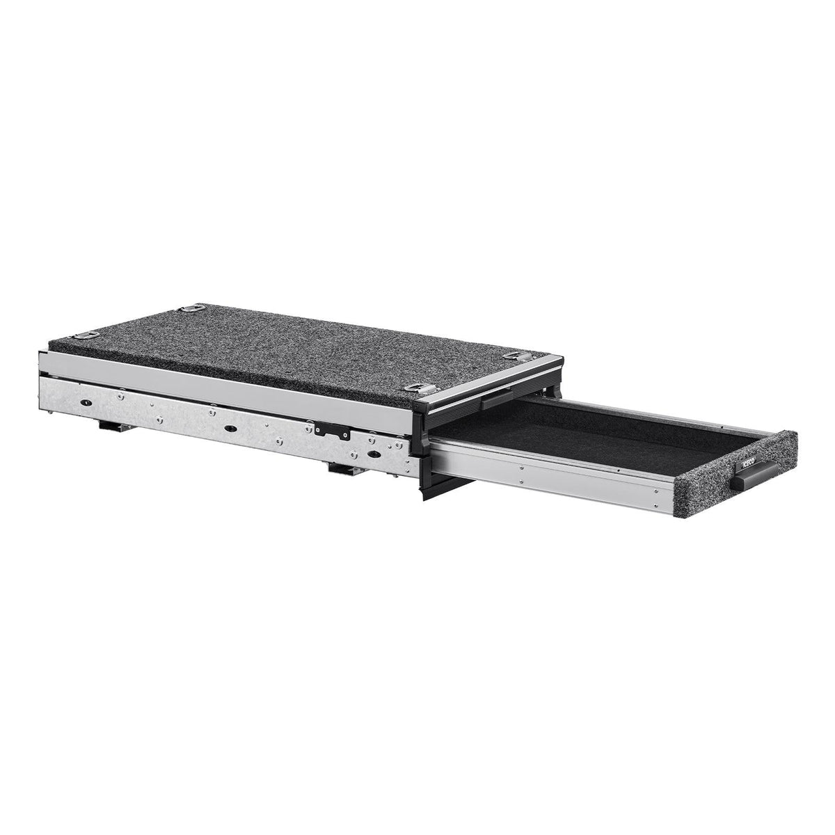ICECO DS15 12V Portable Refrigerator Freezer Drawer System with Roller Floor - Perfect for Camping, RV Travel & Outdoor Adventures