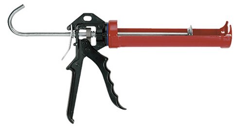 Best 10 oz Manual Caulking Gun - Heavy Duty One Shot Sealant Applicator for Home Improvement, Construction & DIY Projects - Perfect for Caulking, Adhesives, and Sealants