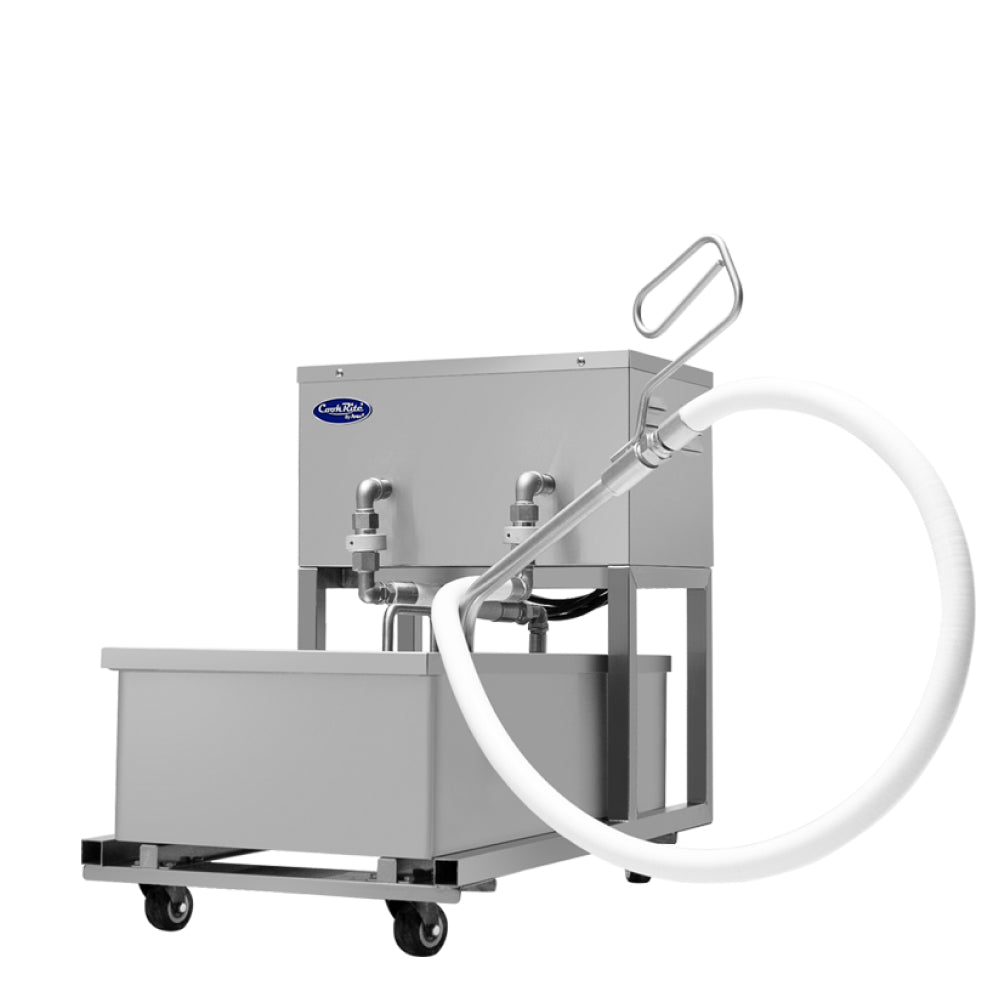 Atosa FPOF 50 50 Lb Commercial Portable Fryer Oil Filter Machine - Perfect for Restaurants, Food Trucks & Catering Businesses