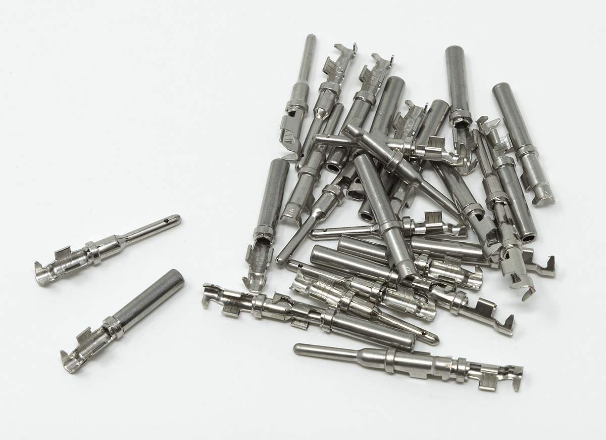 Eastwood Crimp-Right Genuine DT Series Deutsch Connectors and Pins Kit with Clamping Pliers - Professional Automotive Electrical Wiring Solution for Trucks, Motorcycles & Marine Applications