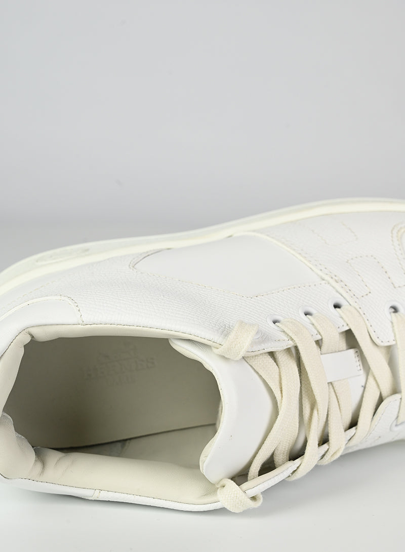 Hermès White Sneakers for Women - Size 40 | Comfortable Luxury Fashion Shoes for Casual Wear & Everyday Outfits