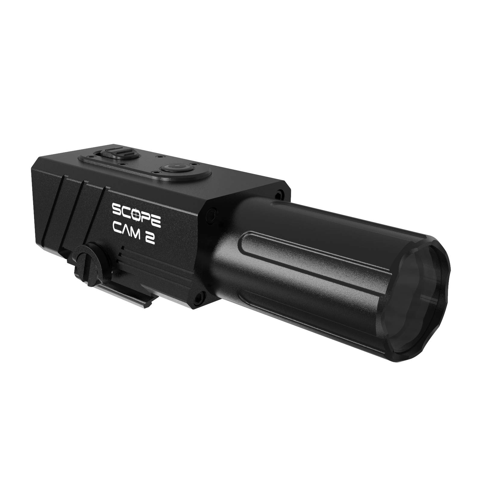 RunCam Scope Cam 2 Airsoft Camera - 1080P HD Action Camera with WiFi, Waterproof Aluminum Body, 240min Recording, Instant-On Switch & 40mm Zoom Lens - Perfect for Airsoft Games, Hunting, Tactical Training and Outdoor Adventures