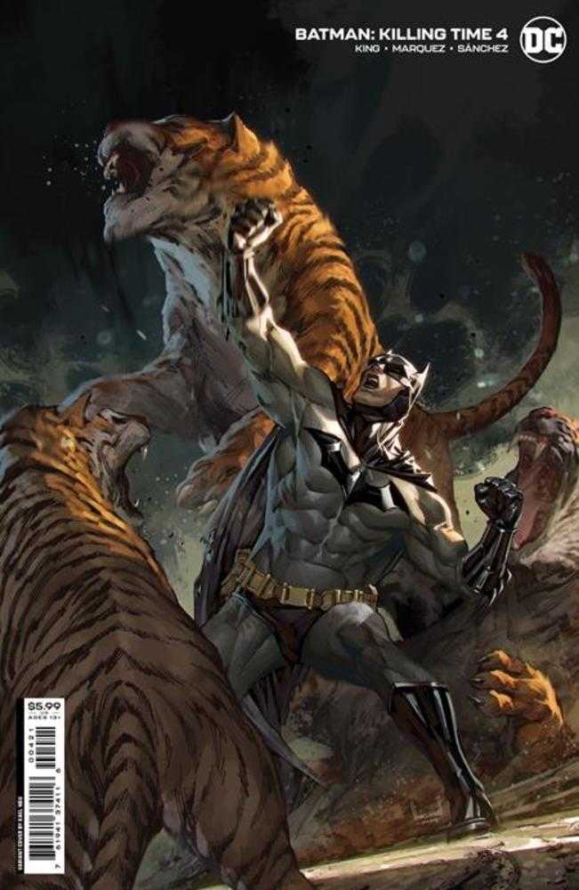 Batman Killing Time #4 (Of 6) Cover B Kael Ngu Variant - Limited Edition Comic Book for Collectors & DC Fans - Perfect for Display, Gifts & Comic Conventions