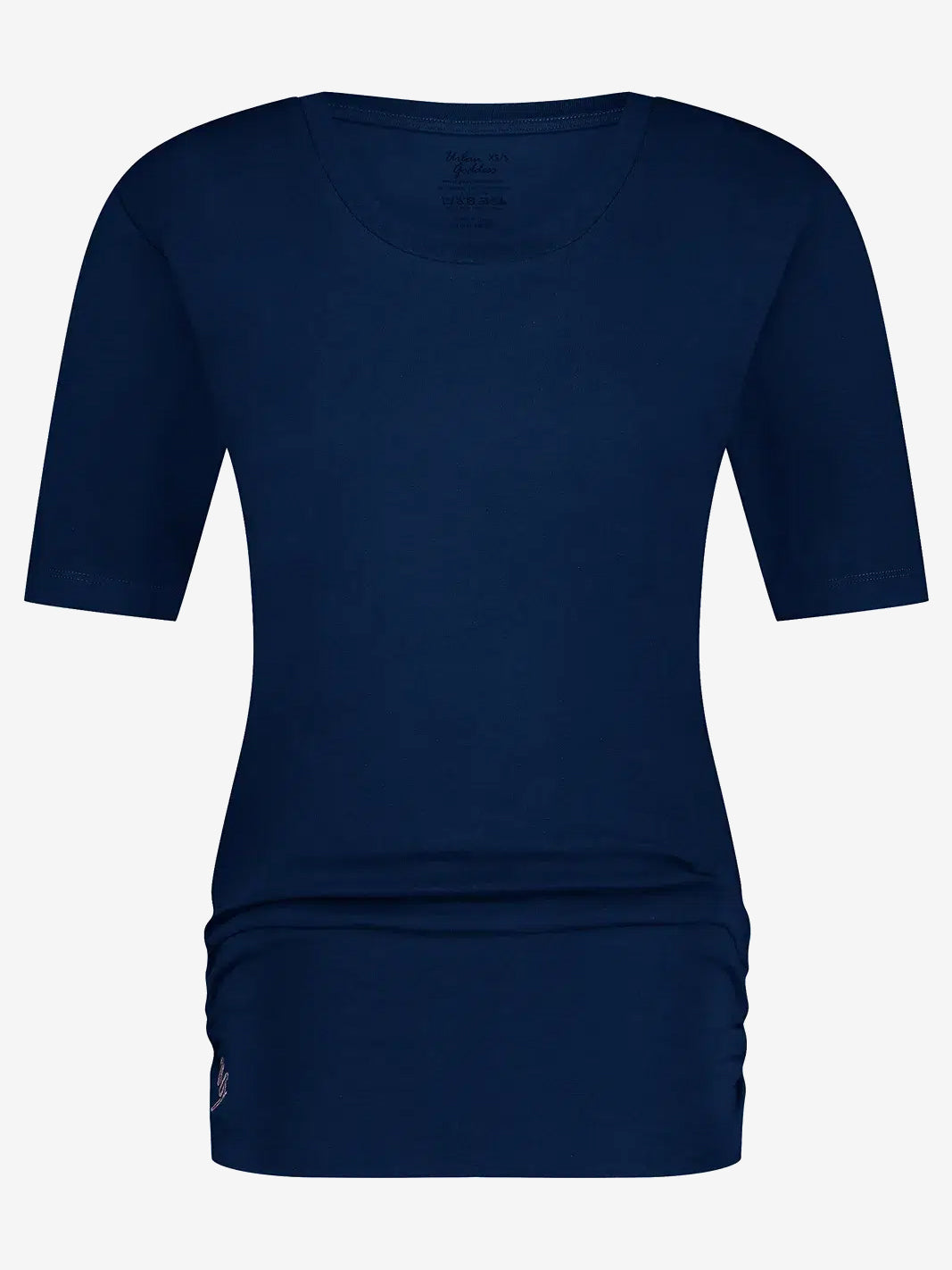 Urban Goddess Kami Yoga Tee - Midnight Black Women's Yoga Shirt for Yoga, Pilates & Lounge Wear - Perfect for Studio, Gym & Casual Outfits
