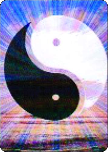 Yin Yang Mouse Pad - Ergonomic Gaming & Office Desk Mat for Computers & Laptops - Perfect for Work, Gaming, and Home Office Use