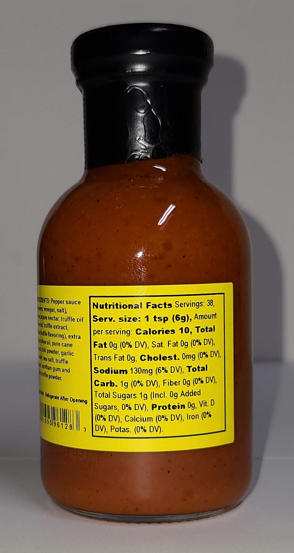 Todd Bosley's World Famous Black Truffle Hot Sauce - Gourmet Spicy Sauce with Real Truffles (4 Pack) - Perfect for Pizza, Pasta, Burgers & Gourmet Cooking