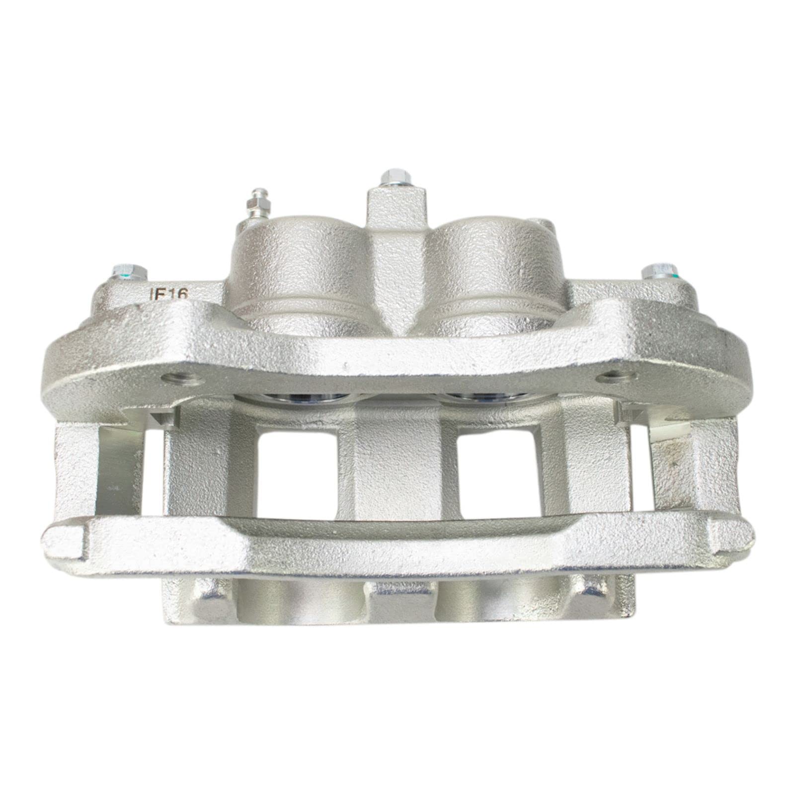 High-Performance Front Ceramic Brake Pad & Coated Rotor Caliper Kit with Brake Fluids - Compatible with Buick Chevy - Perfect for Daily Commuting, Highway Driving & Performance Upgrades