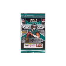 2024 Panini Prizm Football Trading Cards Retail Pack - Collectible Sports Cards for NFL Fans & Trading Card Enthusiasts - Perfect for Collecting, Trading, and Displaying