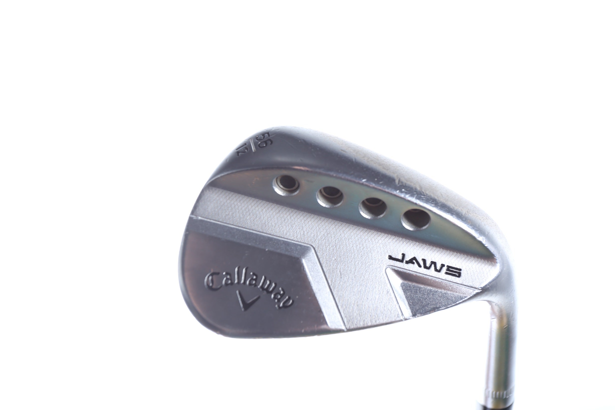 Used Callaway JAWS Full Toe Chrome Sand Wedge 56° Stiff Flex Right Hand Golf Club - Perfect for Bunker Shots & Short Game Improvement