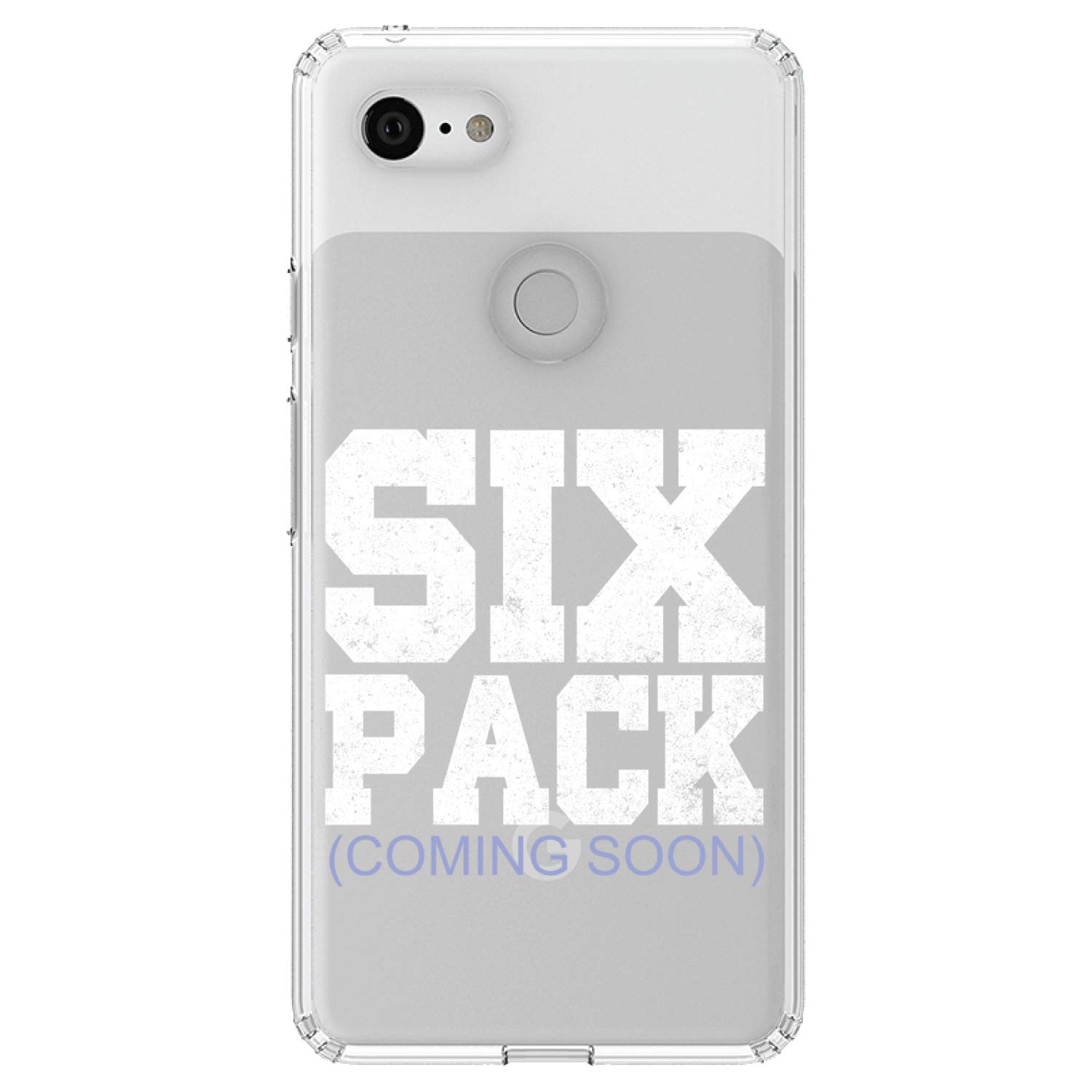 Clear Shockproof Hybrid Case for Google Pixel 3 XL (6.3 Inch) - TPU Bumper & Acrylic Back with Tempered Glass Screen Protector - 6 Pack - Perfect for Daily Use, Travel & Outdoor Protection