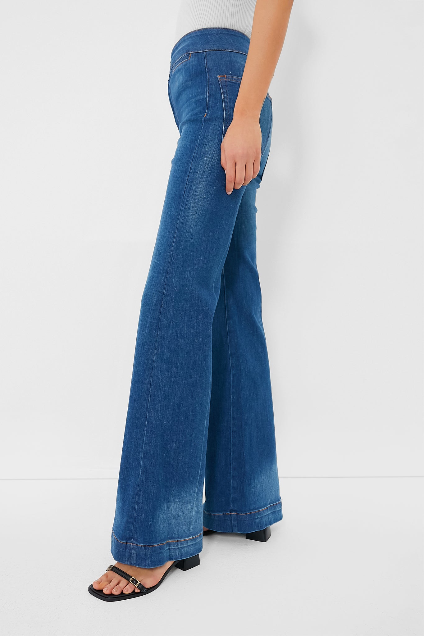 Boss Brighton Wide Leg Pants for Women - High Waisted Flowy Trousers - Comfortable Office & Casual Wear - Perfect for Work, Travel & Everyday Outfits