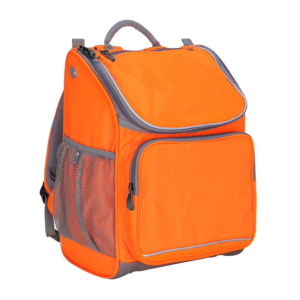 Hi-Viz Mighty Primary Backpack for Kids - High Visibility School Backpack with Reflective Strips - Perfect for School, Hiking & Outdoor Activities