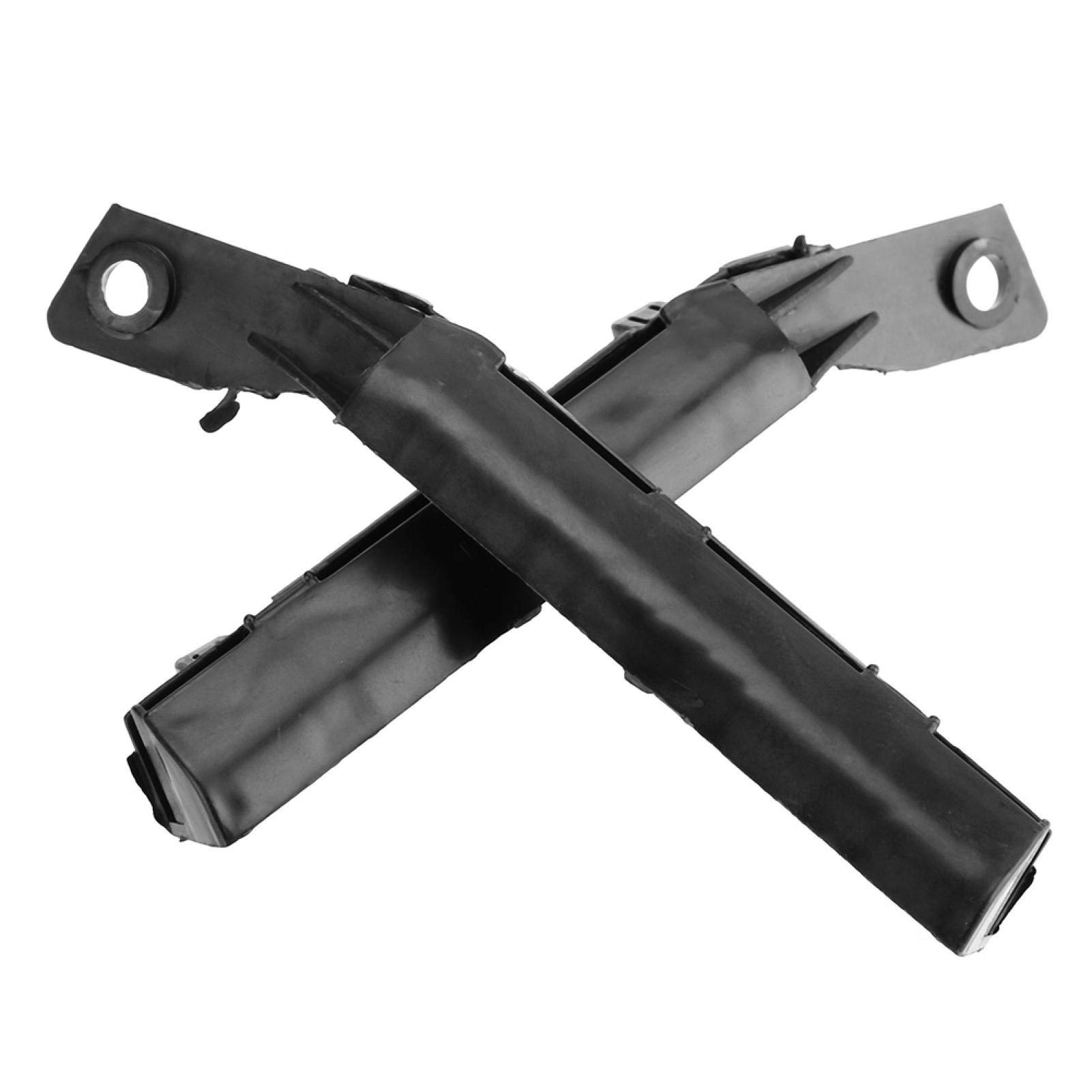 Front Bumper Bracket for Nissan Versa 2007-2012 - 2pcs Replacement Bumper Support Bracket (Part# NI1062100, NI1063100) - Durable Car Front Bumper Reinforcement for Improved Vehicle Safety & Protection | Perfect for Collision Repair & Auto Maintenance