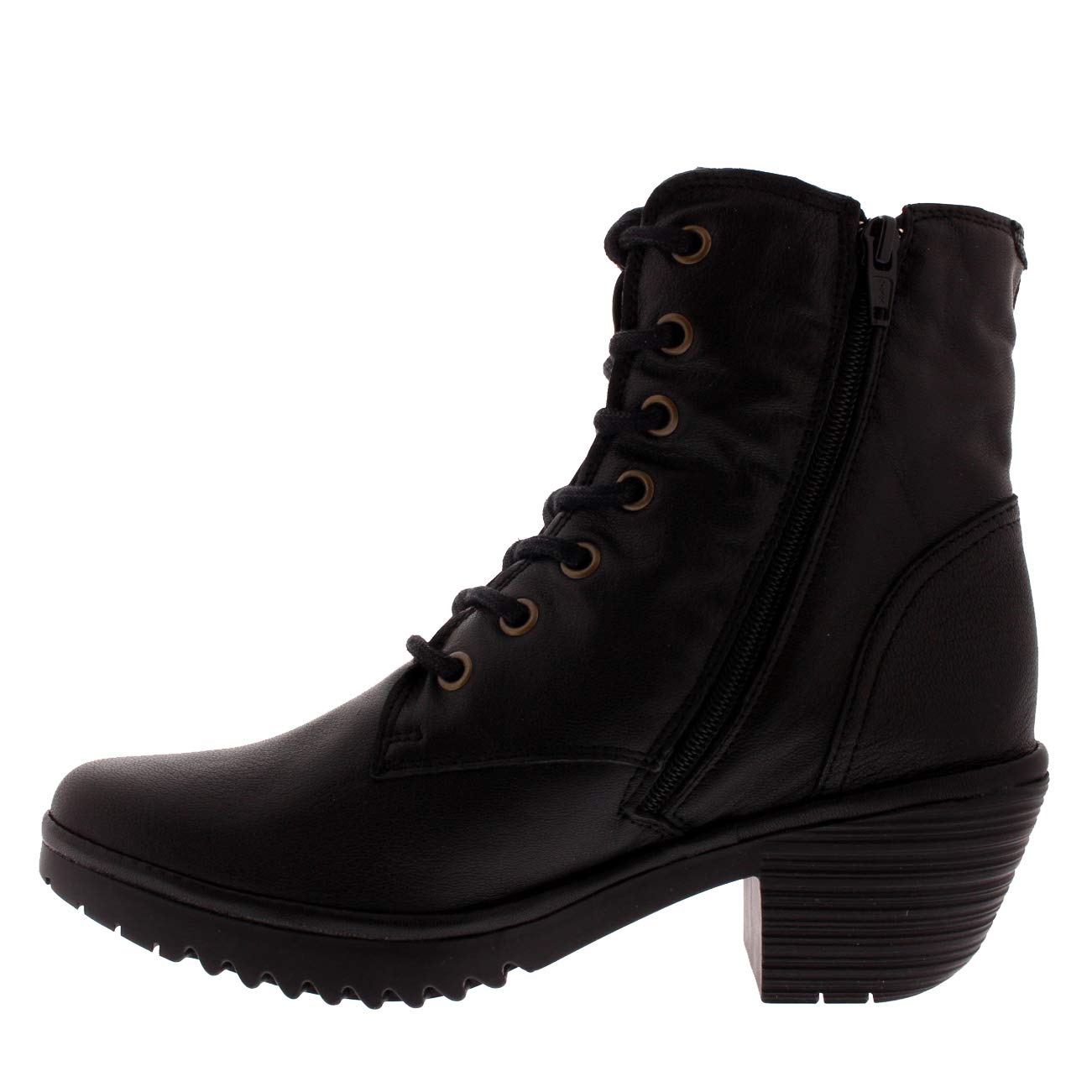 FLY London Women's Ankle Boots - Stylish & Comfortable Leather Booties for Fall & Winter | Perfect for Office, Dating & Casual Outfits