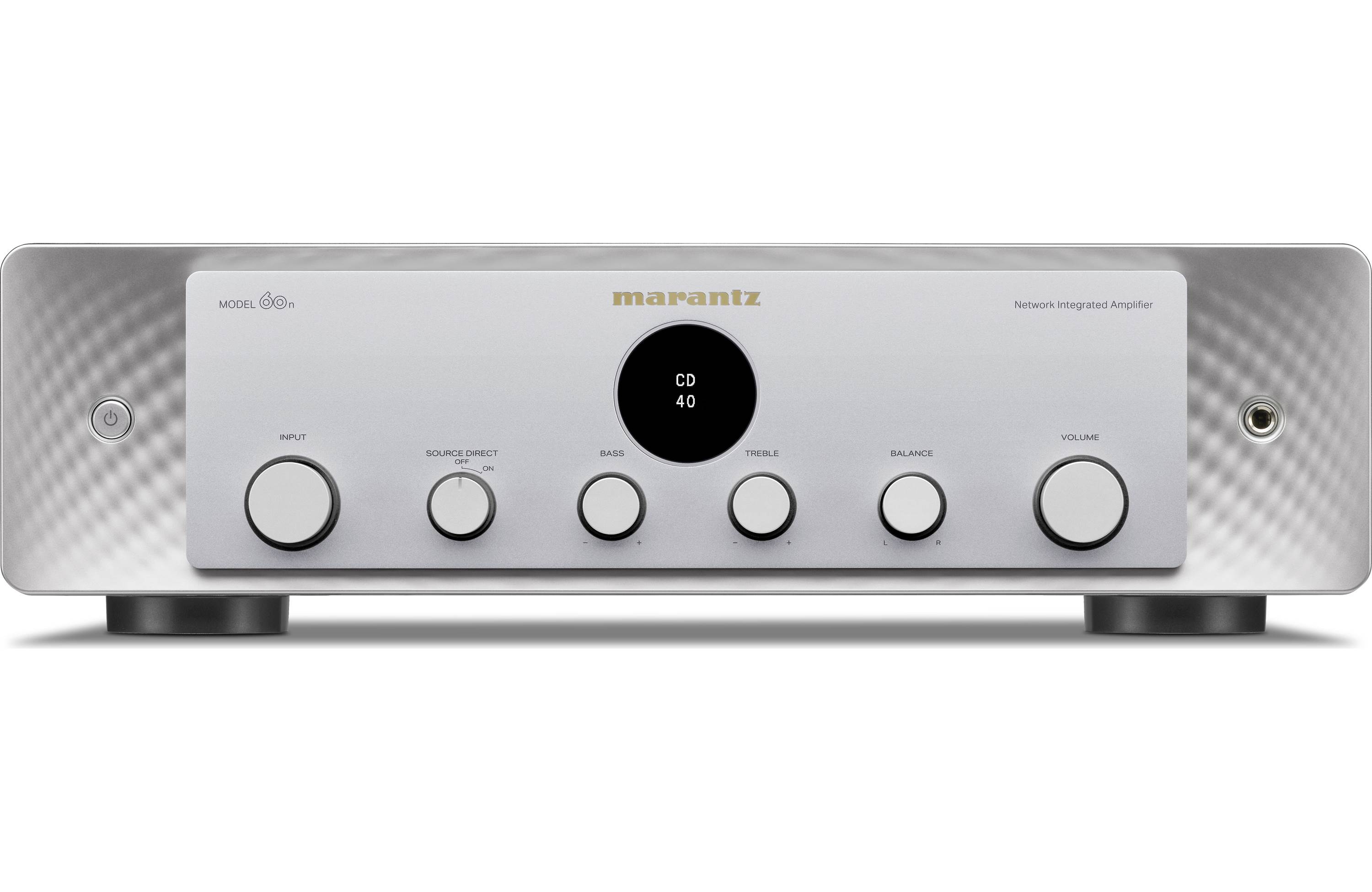 Marantz Model 60N Hi-Fi Network Integrated Amplifier with HEOS Built-in | Wireless Streaming, Home Theater & Audiophile Sound System | Perfect for Living Room, Studio & Music Enthusiasts