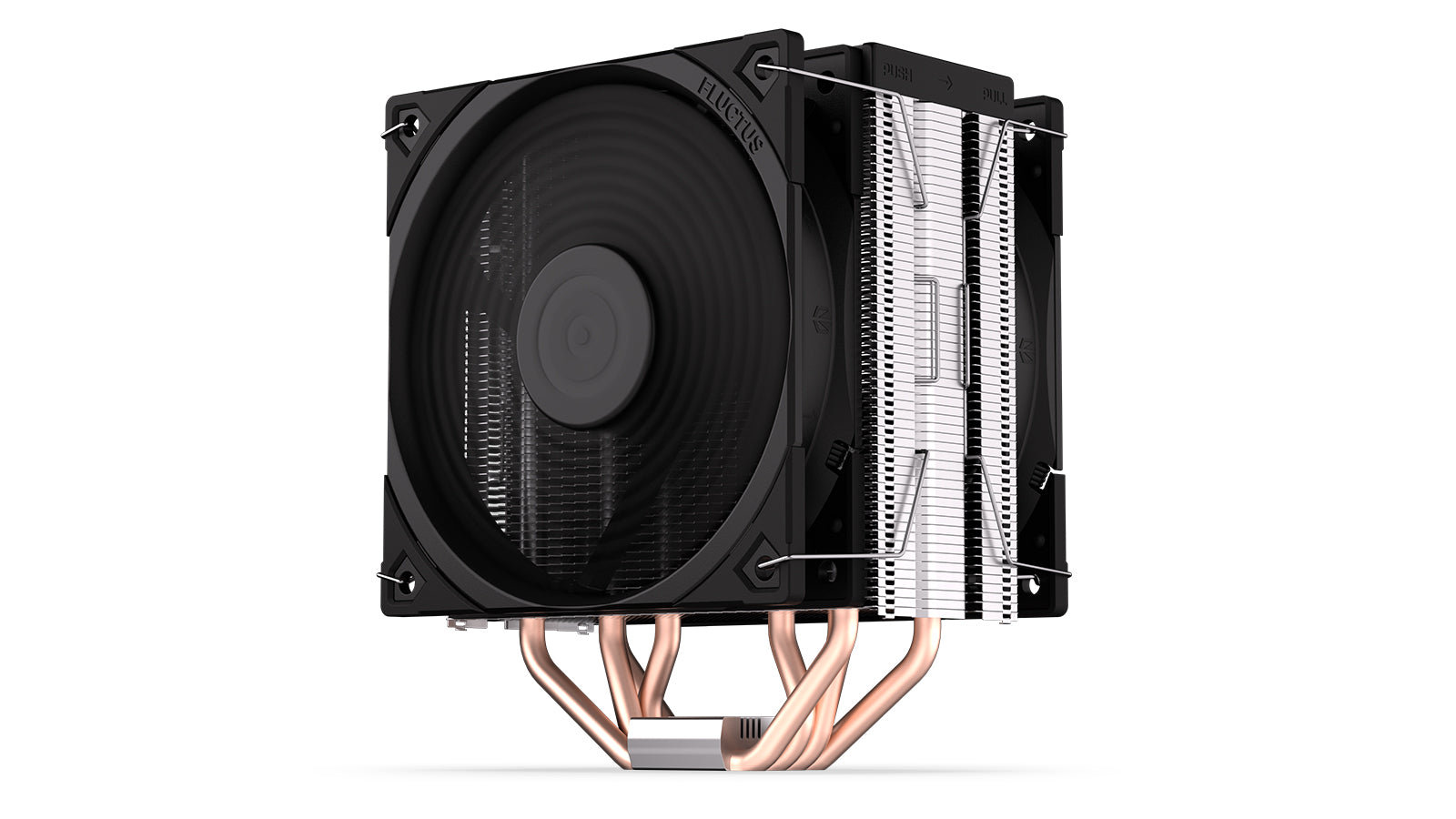 Endorfy Fera 5 Dual Fan CPU Air Cooler - High Performance PC Cooling System with 120mm PWM Fans for Intel/AMD Processors - Perfect for Gaming Rigs and Workstation PCs (EY3A006)