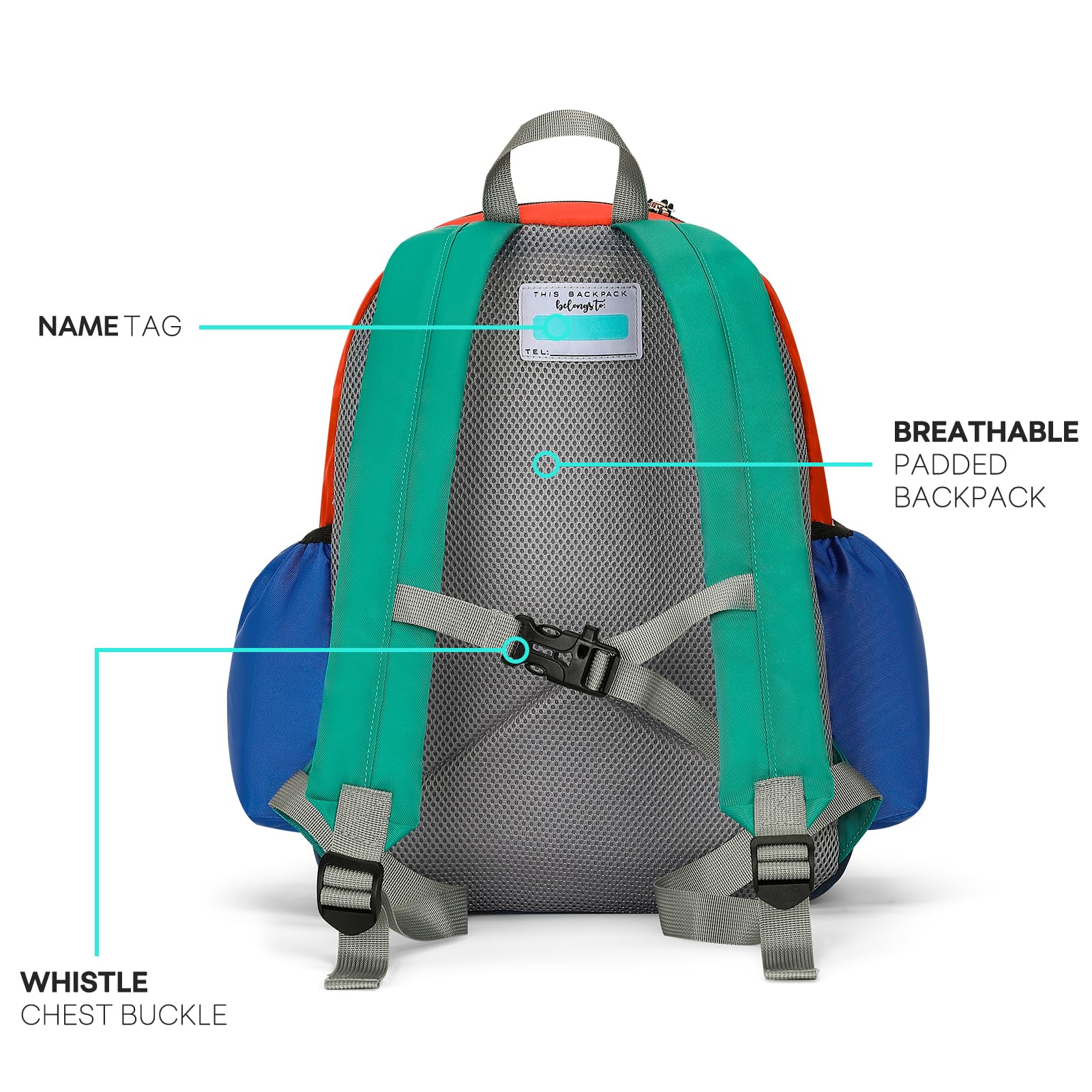 Mibasies Kids Backpack for Boys Age 4-6 - Durable Elementary School Bookbag with Adjustable Straps | Perfect for School, Travel, and Daily Use