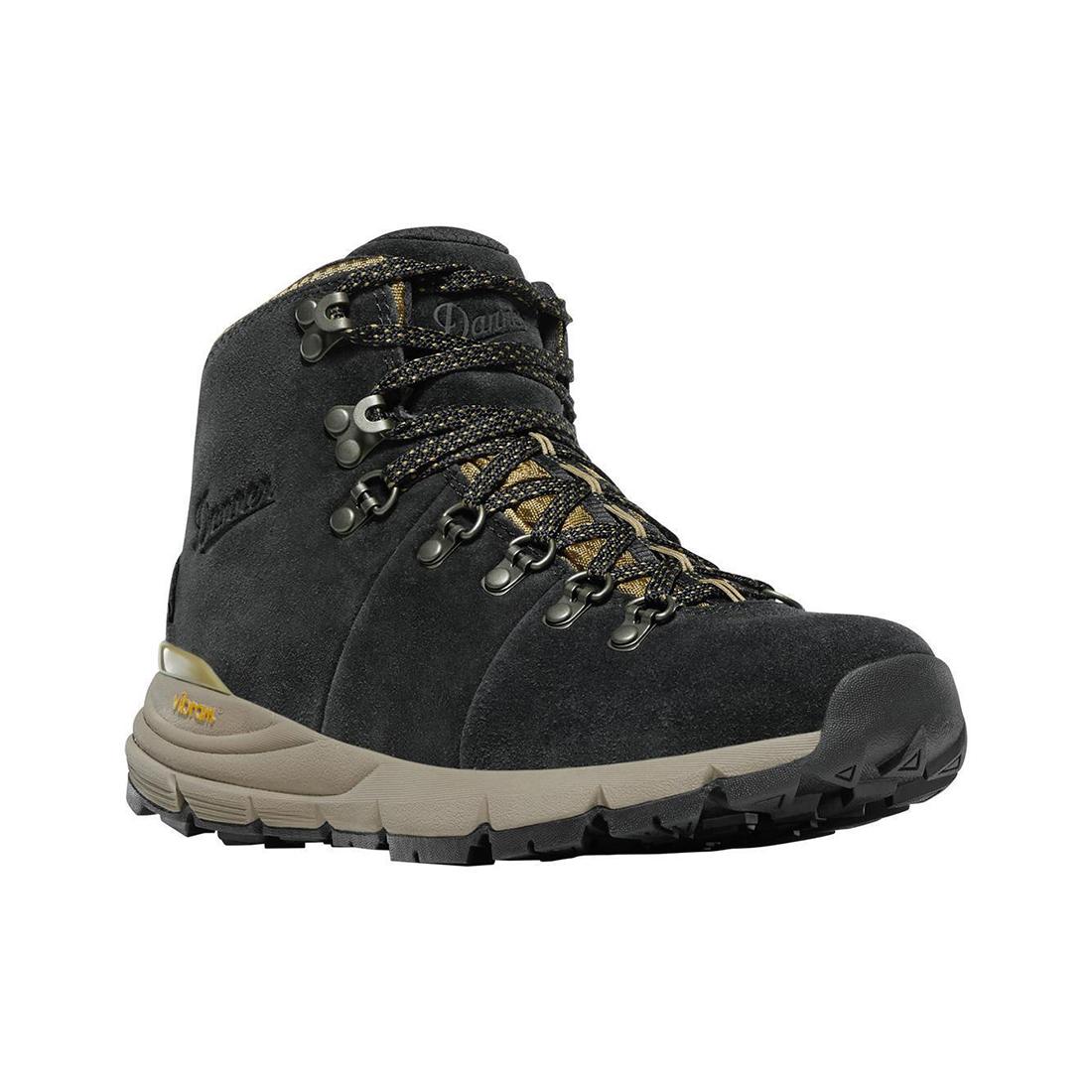 Mountain 600 4.5 Women's Hiking Boots in Khaki - Waterproof Outdoor Trekking Shoes for Trail Walking & Camping Adventures