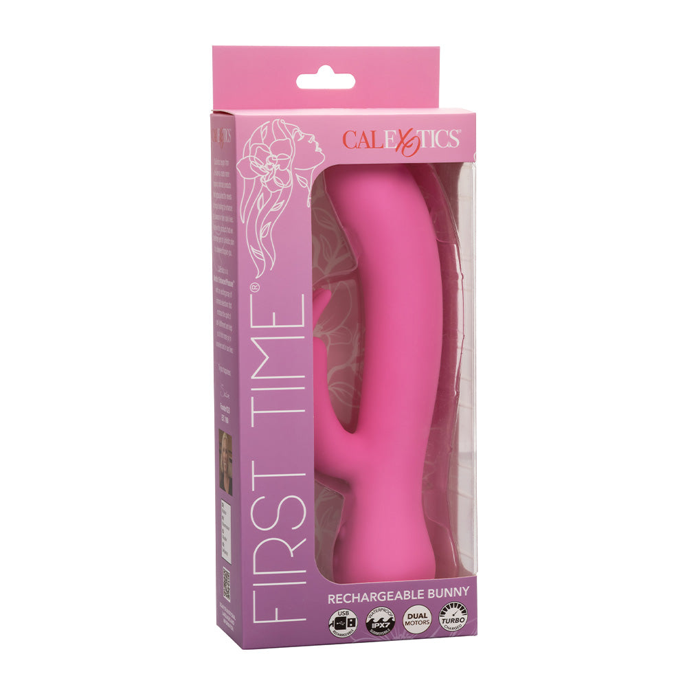 Rechargeable Bunny Turbo Rabbit Vibrator - Powerful Dual Stimulation for Women - Perfect for Couples Play & Solo Pleasure