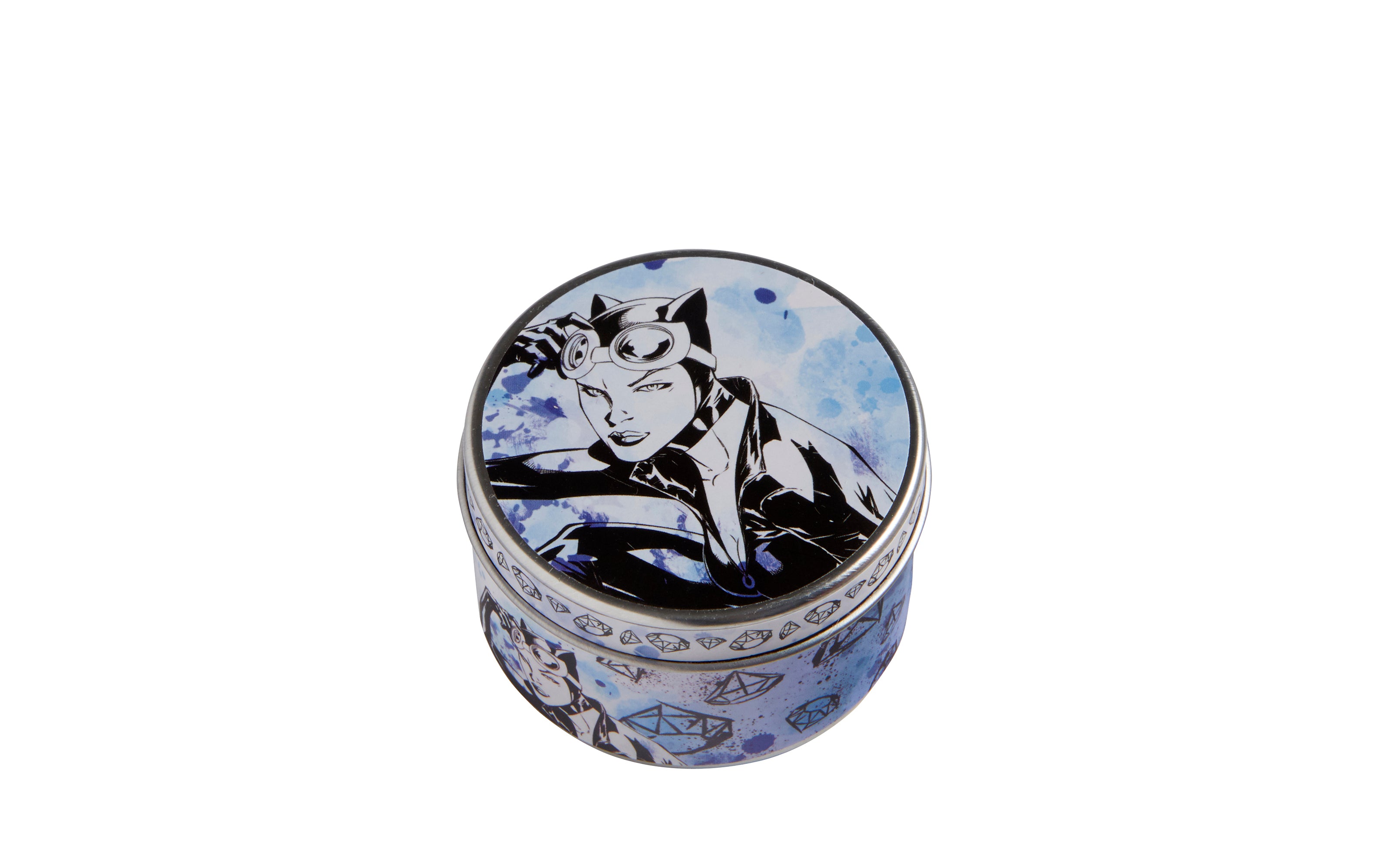 DC Comics Catwoman Scented Candle 2 oz - Superhero Themed Aromatherapy Gift for Fans, Home Decor & Relaxation - Perfect for Bedroom, Bathroom & Geeky Gifts