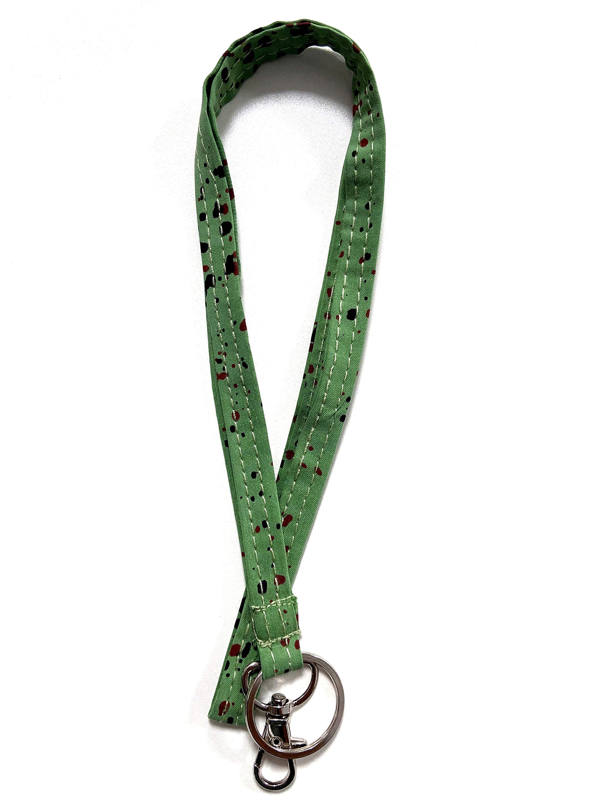 ID Badge Lanyard with Holder for Men & Women - Olive for Office & Events