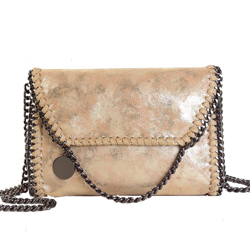 Stylish Designer Chain Shoulder Purse for Women - Soft Leather Quilted Clutch Crossbody Bag | Perfect for Evening Parties, Date Nights & Daily Use