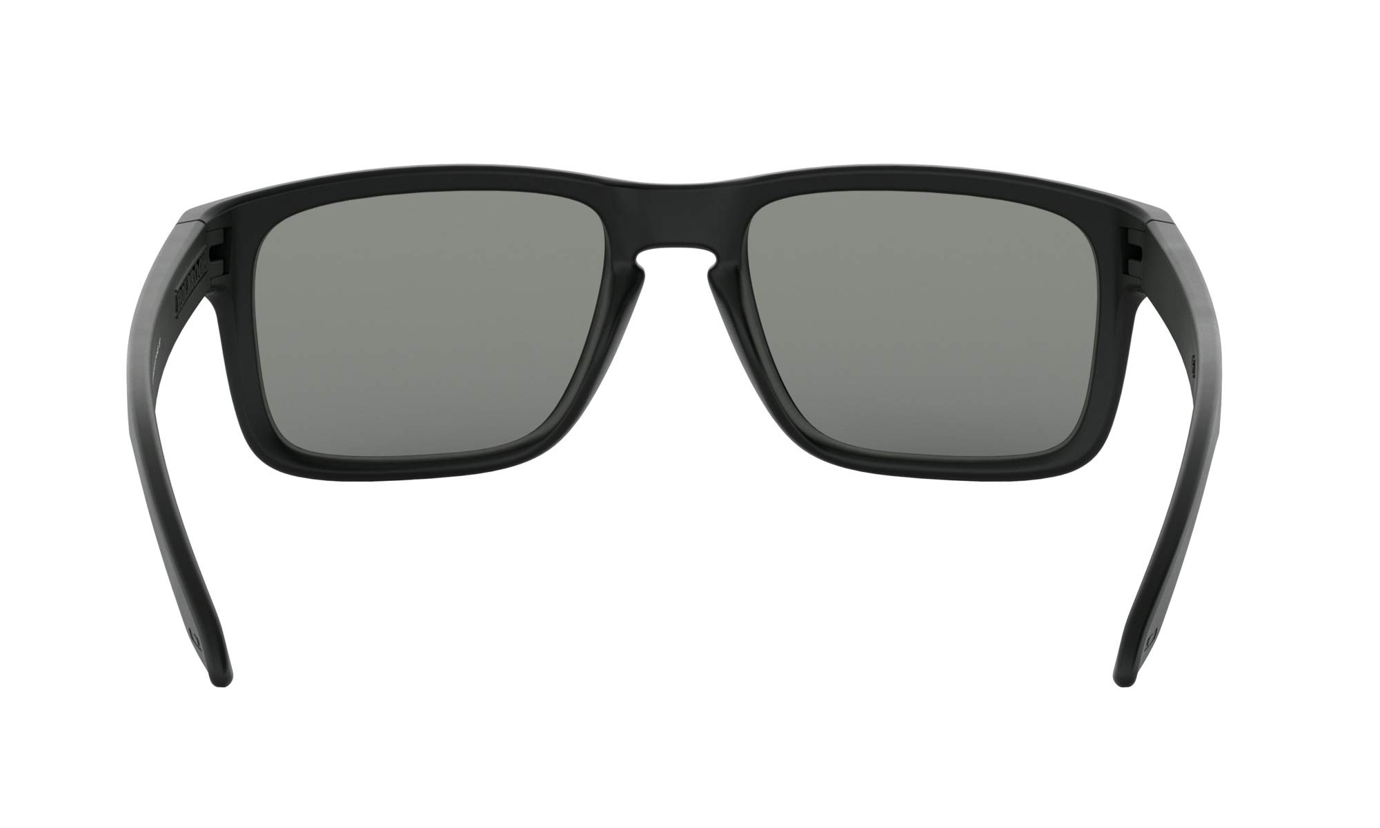 Oakley Holbrook Sunglasses - Matte Black Frame with Positive Red Iridium Lens | Polarized UV Protection for Men & Women | Perfect for Driving, Running & Outdoor Sports