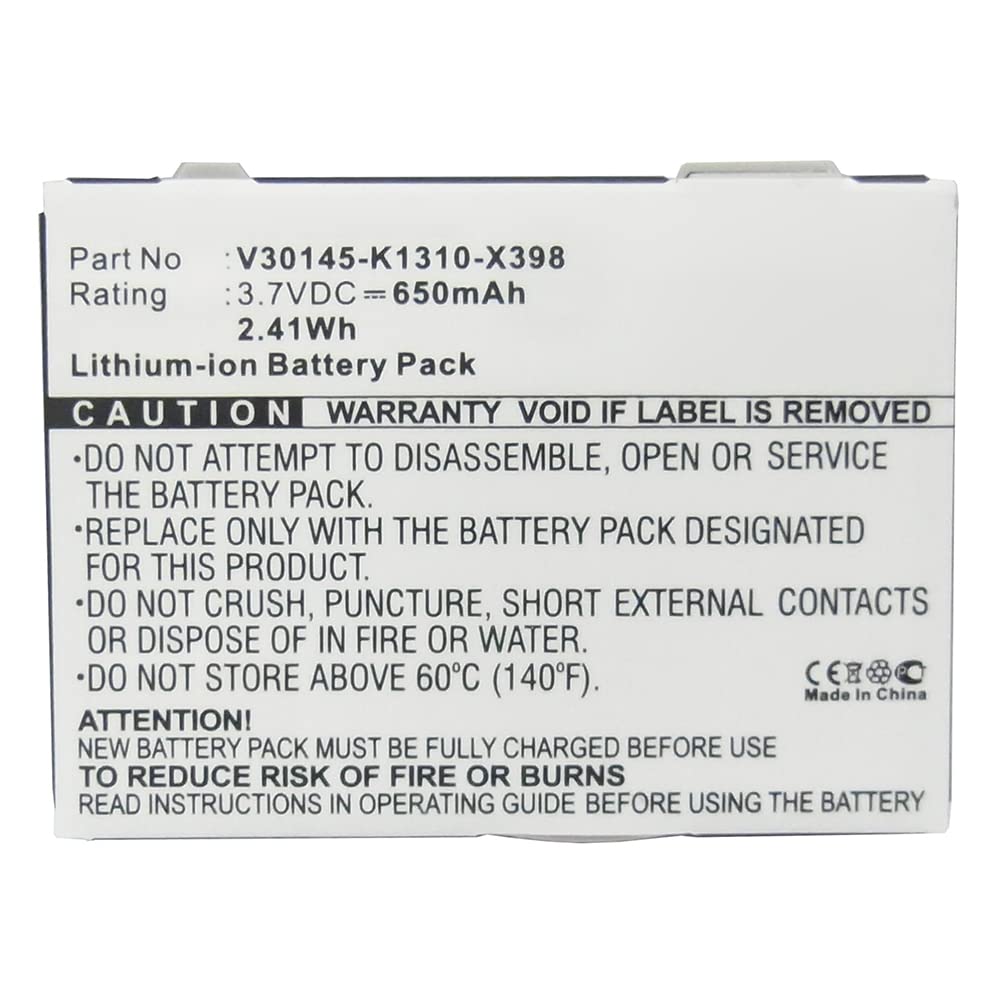 Synergy Digital Rechargeable Li-ion Battery for Siemens V30145-K1310-X363 Cordless Phones - 3.7V 650mAh Replacement Battery | Perfect for Home & Office Cordless Phone Systems
