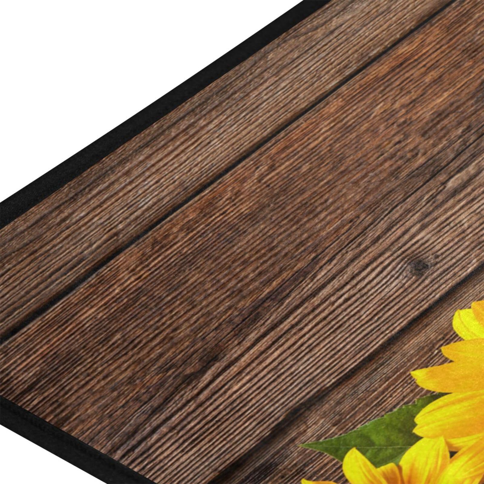 Premium Anti-Fatigue Sunflower Kitchen Rug - 39
