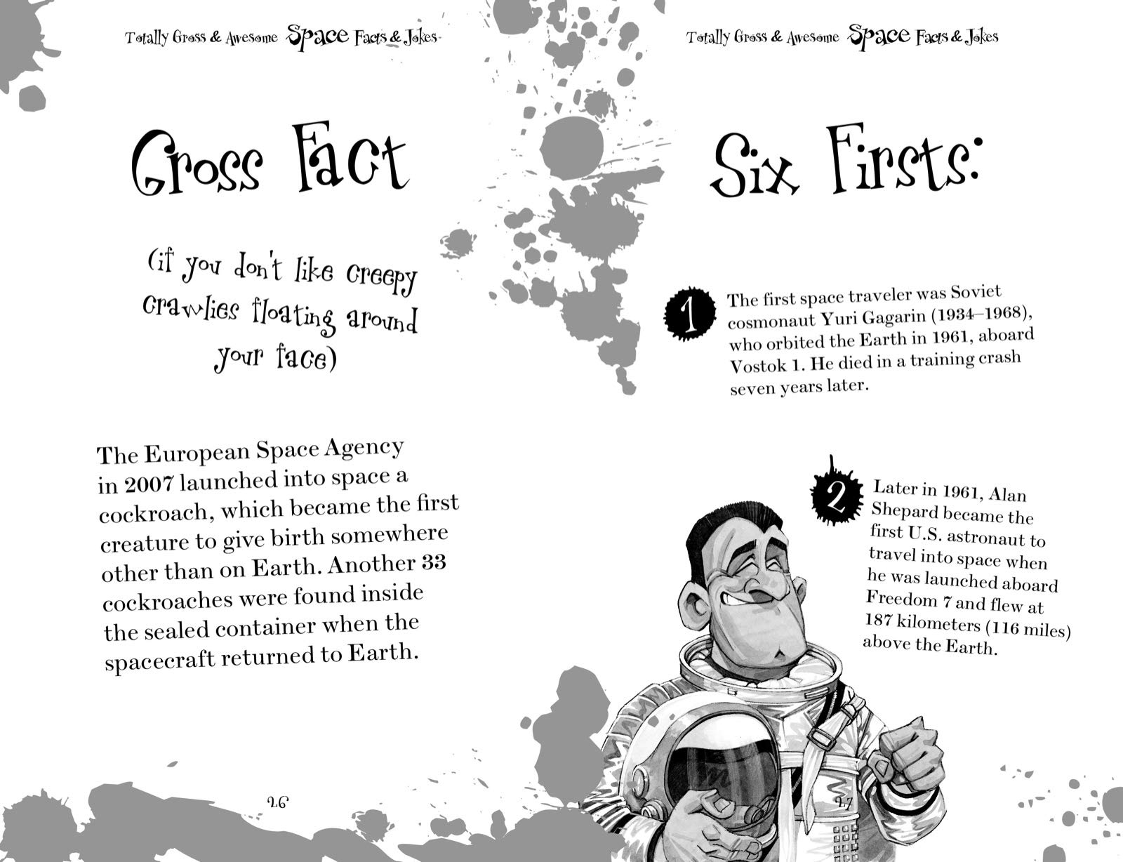 Space Facts & Jokes Book - Totally Gross & Awesome Science Humor for Kids | Perfect for Classroom Learning & Family Fun