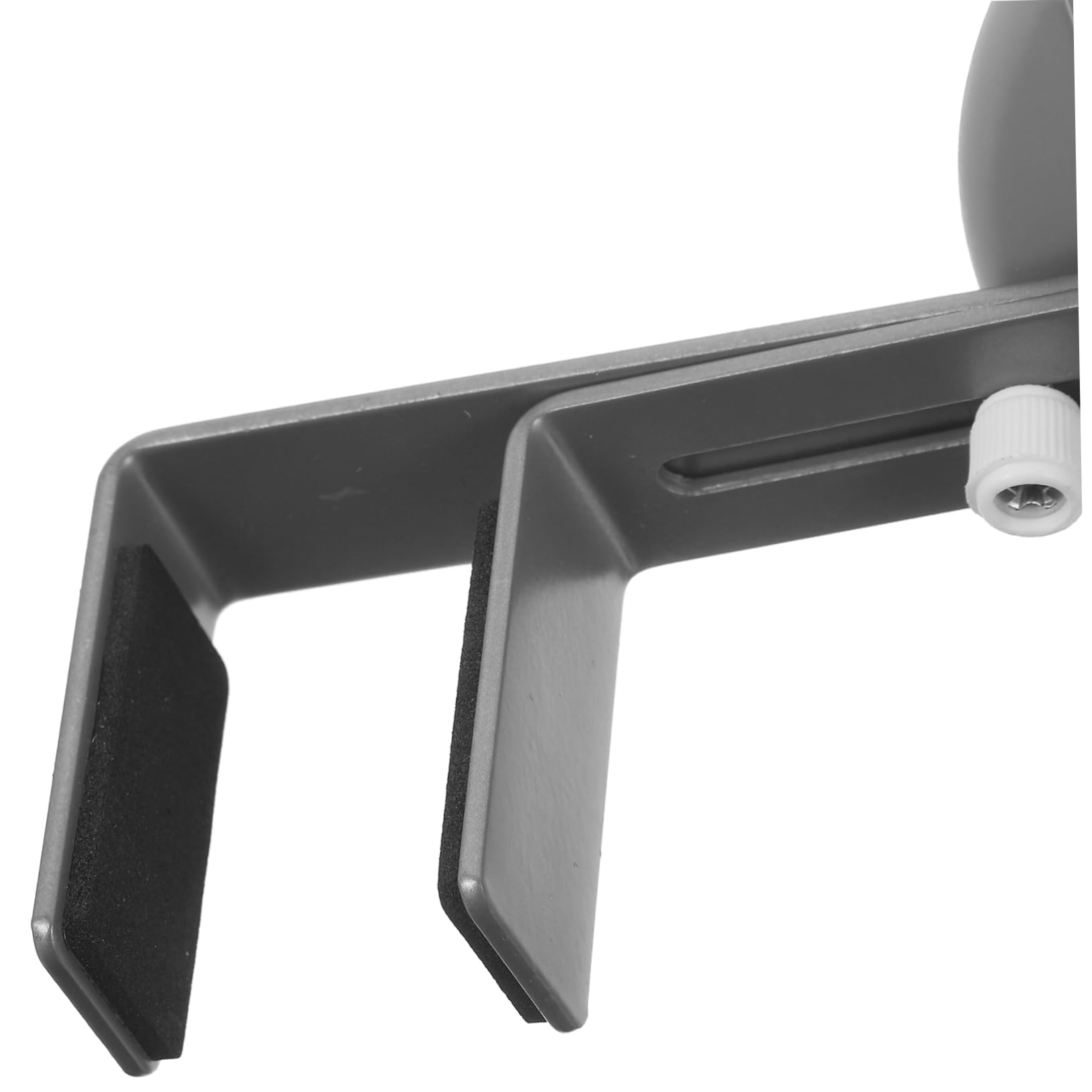 Premium Aluminum Alloy Headphone Stand with Silicone Pad - Stable Gaming Headset Hook & Traceless Sticker Mount - Perfect for Desk Organization, Gaming Setup, and Home Office Accessories