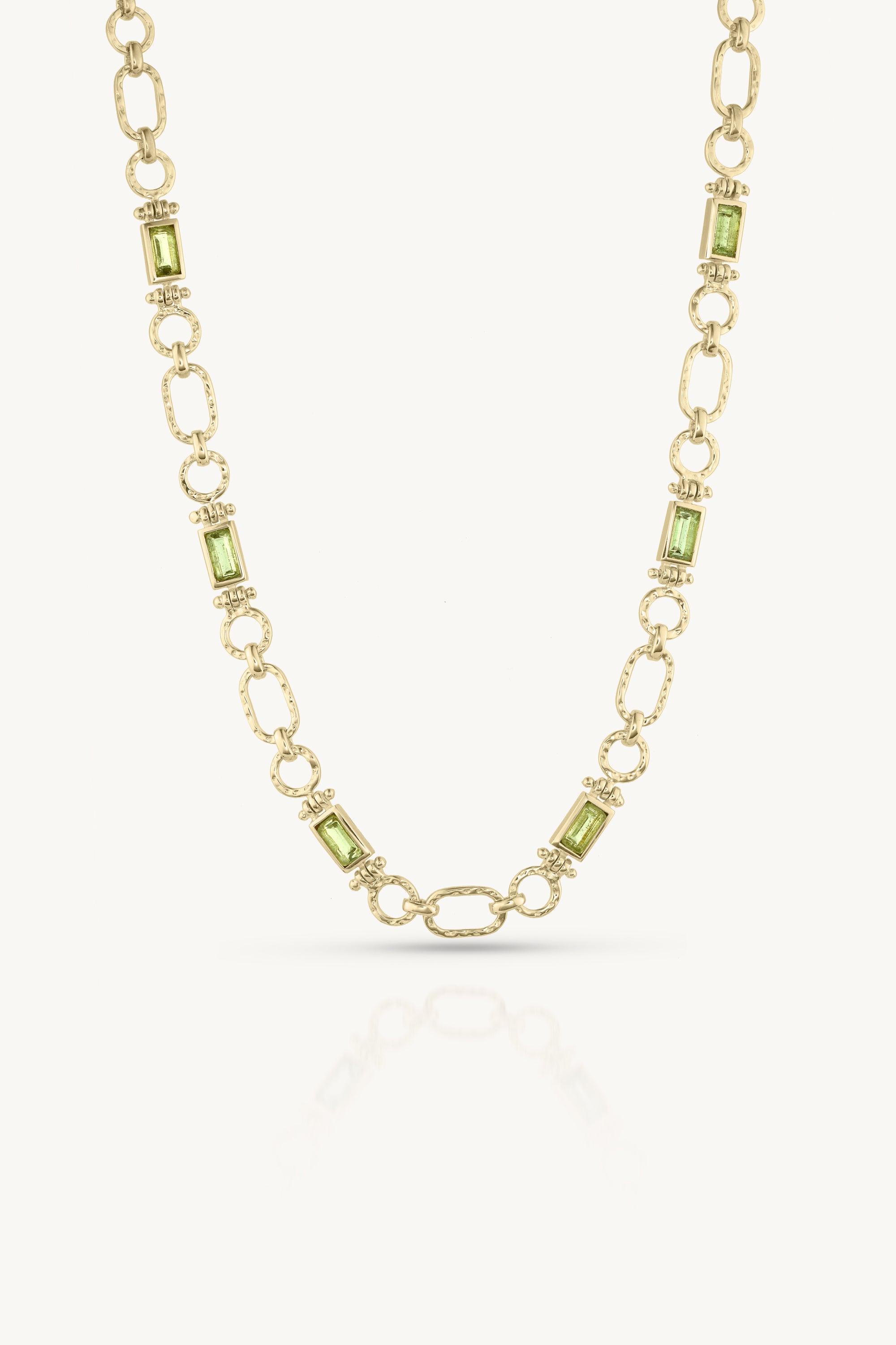 Petra Apatite Gold Necklace for Women - Elegant Blue Gemstone Jewelry Gift for Birthday, Anniversary & Special Occasions