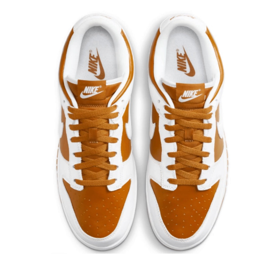 Nike Dunk Low QS CO.JP Reverse Curry Dark Curry White Sneakers - Stylish & Comfortable for Casual Wear, Street Fashion & Sneaker Collectors