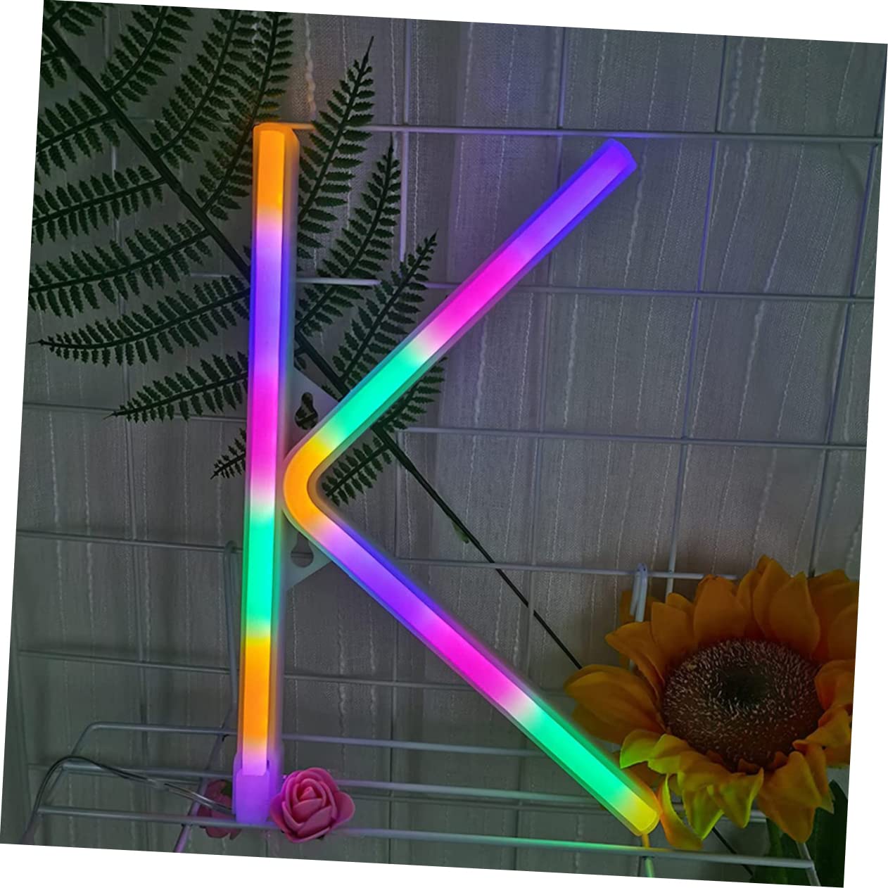Jojofuny Neon LED Light Decor - Custom English Letters Wall & Ceiling Lamp for Bedroom, Game Room, Bar - Cool Night Light for Teens, Adults, Boys & Girls