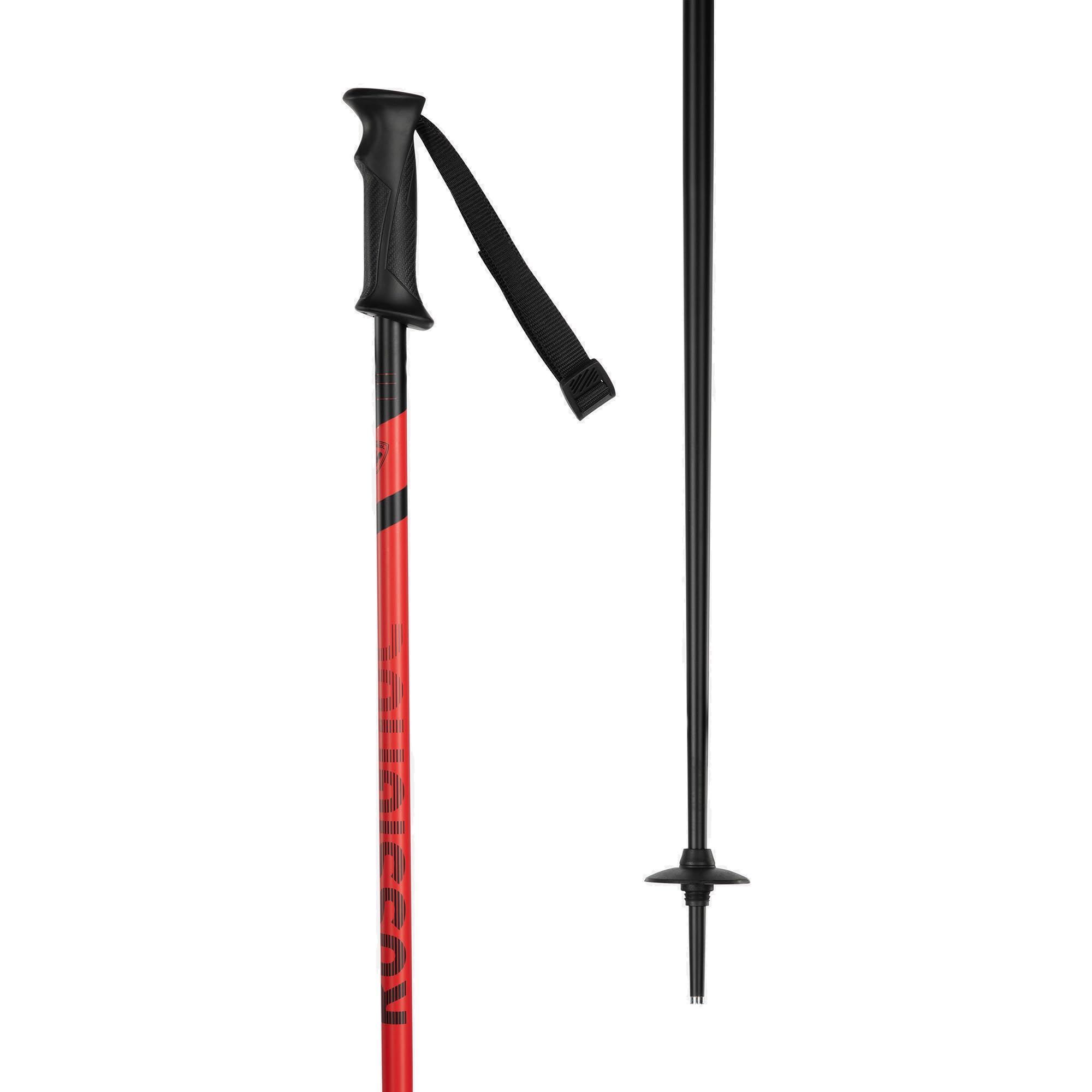 Rossignol Tactic Alpine Ski Poles - Lightweight Carbon Fiber Downhill Ski Poles for Men & Women - Perfect for All-Mountain, Freeride and Backcountry Skiing