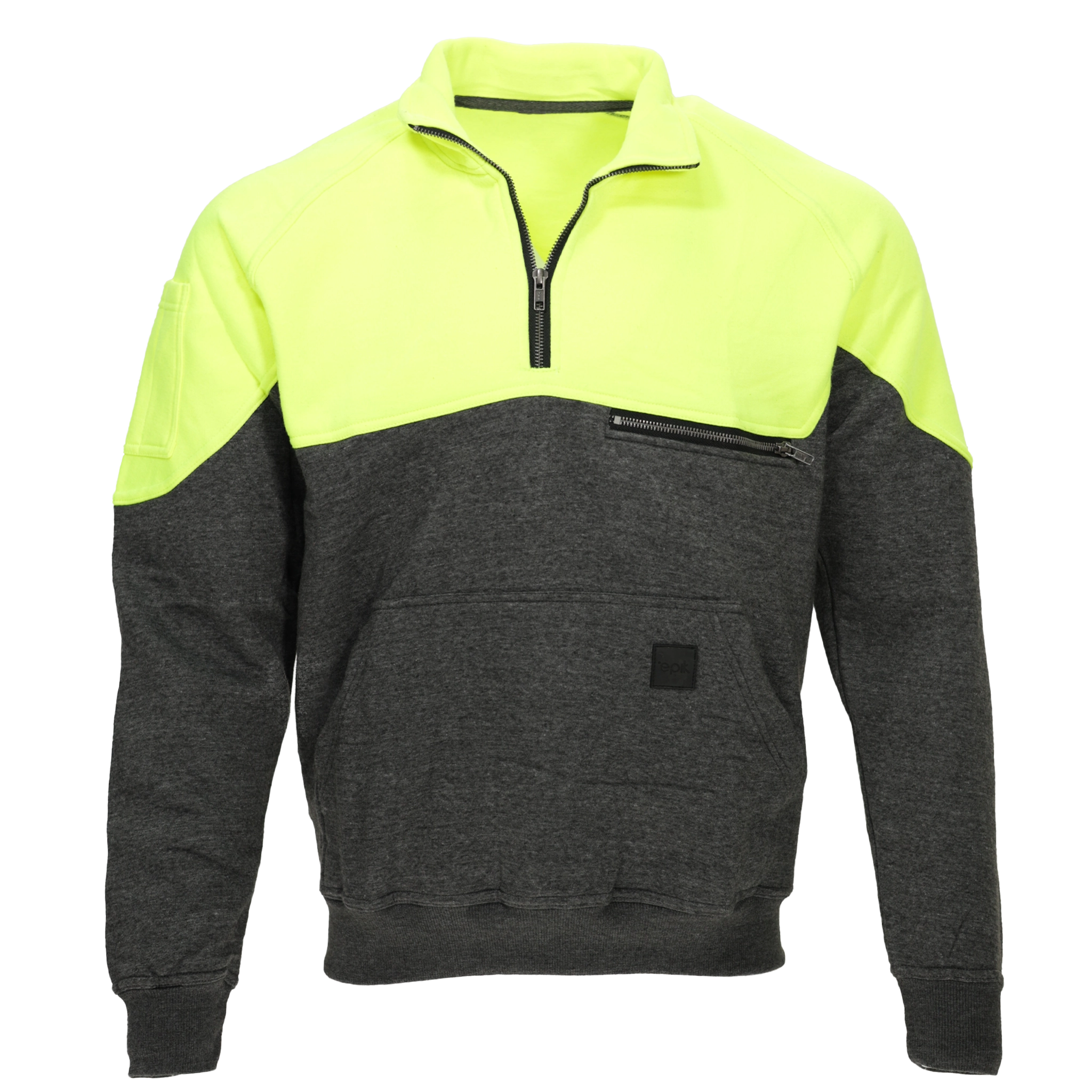 Peak Quarter Zip Sweater for Men - Lightweight Fleece Pullover with Half-Zip Collar - Perfect for Hiking, Camping & Outdoor Activities