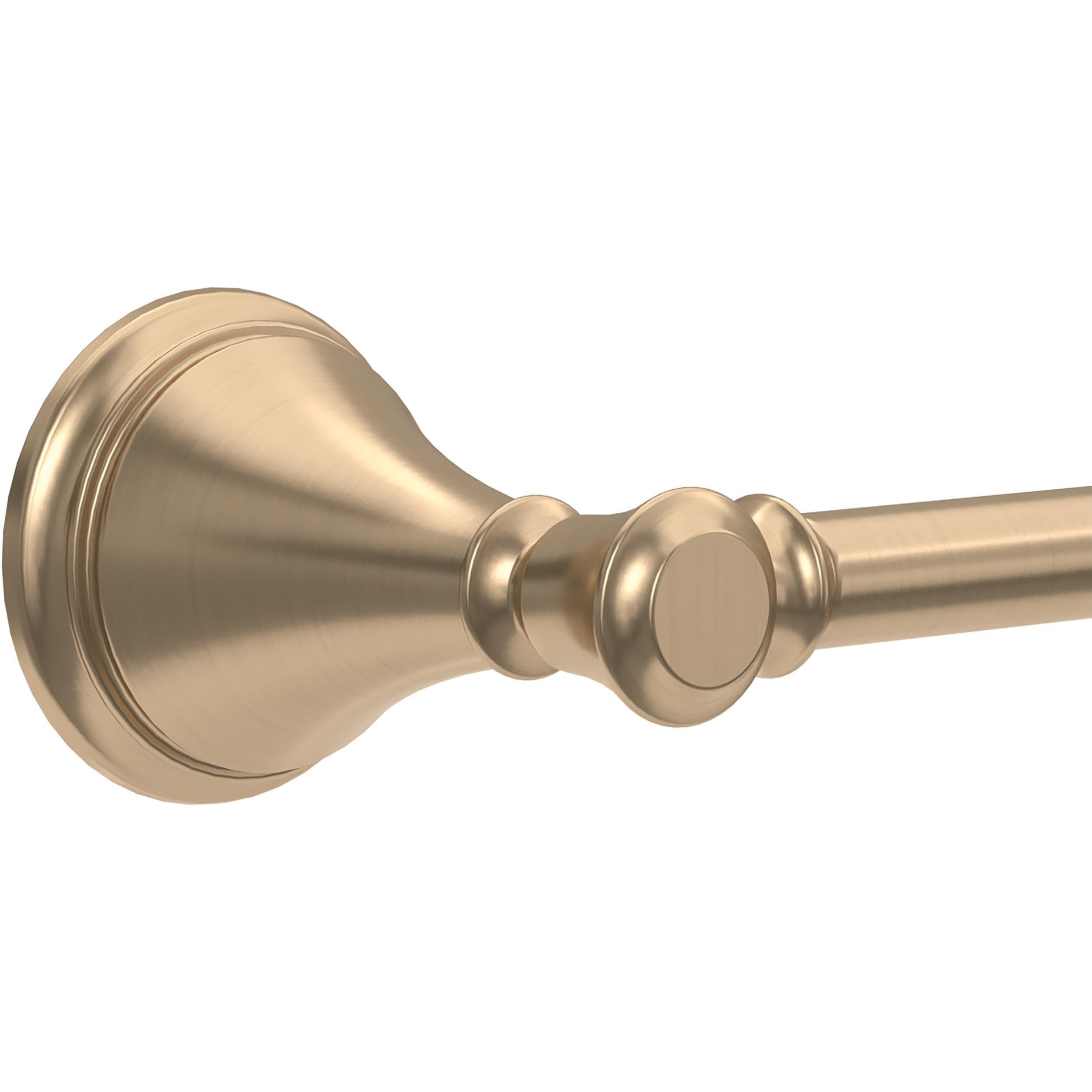 Delta Cassidy Champagne Bronze Toilet Paper Holder - 3.63 x 8.38 x 3.63 Inches - Modern Bathroom Accessory (79750-CZ) - Perfect for Powder Rooms, Guest Bathrooms & Master Suites