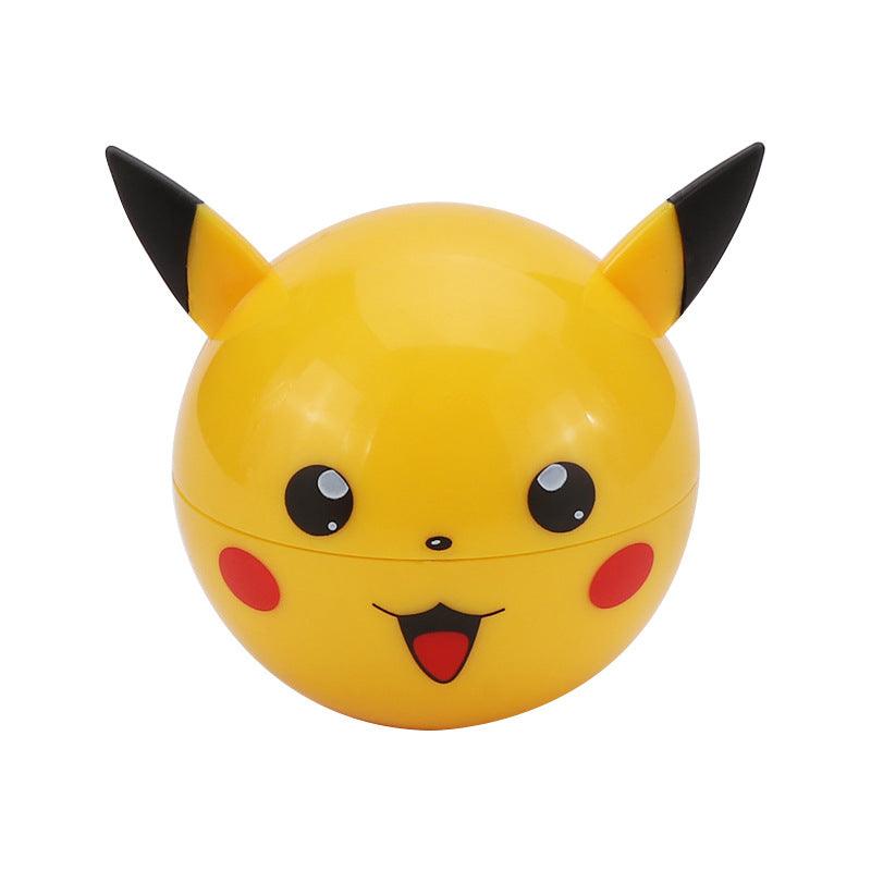 Premium 55MM 3-Layer Pikachu Herb Grinder with Gift Box - Perfect for Grinding Tobacco, Herbs & Spices - Ideal for Smoking Enthusiasts & Collectors