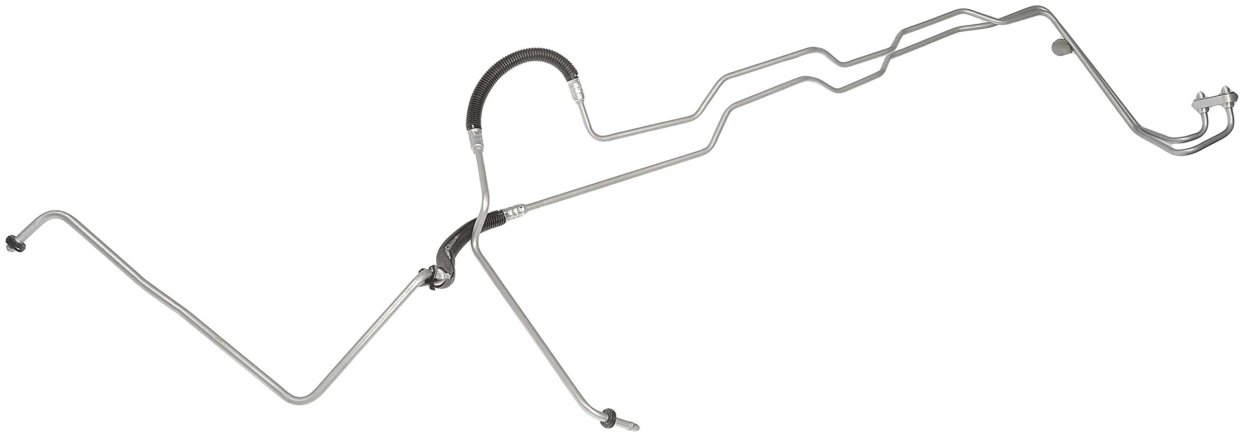 Dorman 624-573 Automatic Transmission Oil Cooler Hose Assembly - Compatible with Chevrolet Silverado, GMC Sierra & More | Replacement for Leaking or Damaged Cooler Lines | Perfect for Off-Roading, Towing & Heavy-Duty Use
