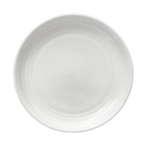 Ariane 020546 Artisan Coupe Plate - Set of 12, 8.25 Inch Cream Porcelain Dinner Plates for Restaurant, Catering & Home Dining