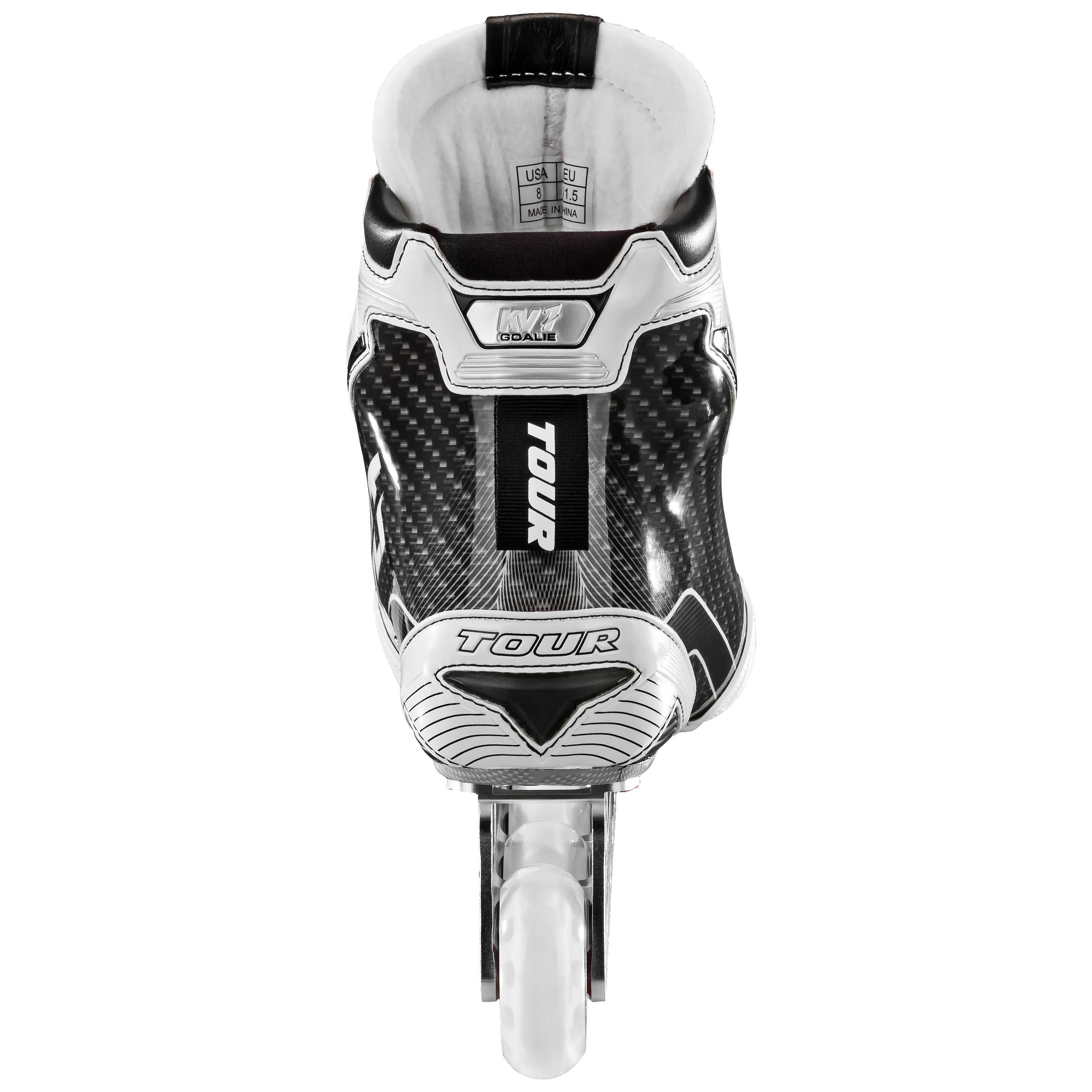Volt KV1 Goalie Roller Hockey Skates - Professional Inline Goalie Skates for Ice Hockey Players - Perfect for Rink, Street & Tournament Play
