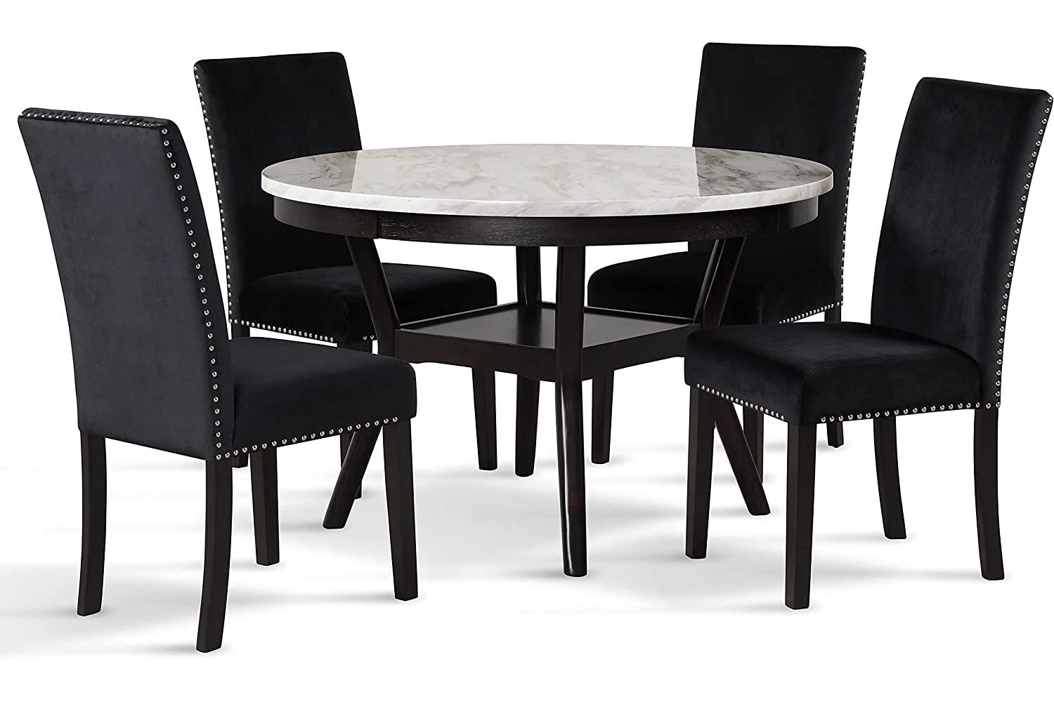 Celeste 5-Piece Round Dining Set - 47