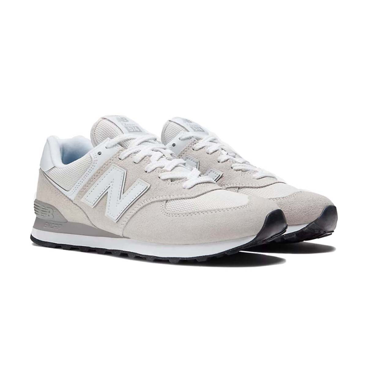 New Balance 574 'Nimbus Cloud White' Sneakers - Men's & Women's Casual Running Shoes for Walking, Gym & Everyday Wear