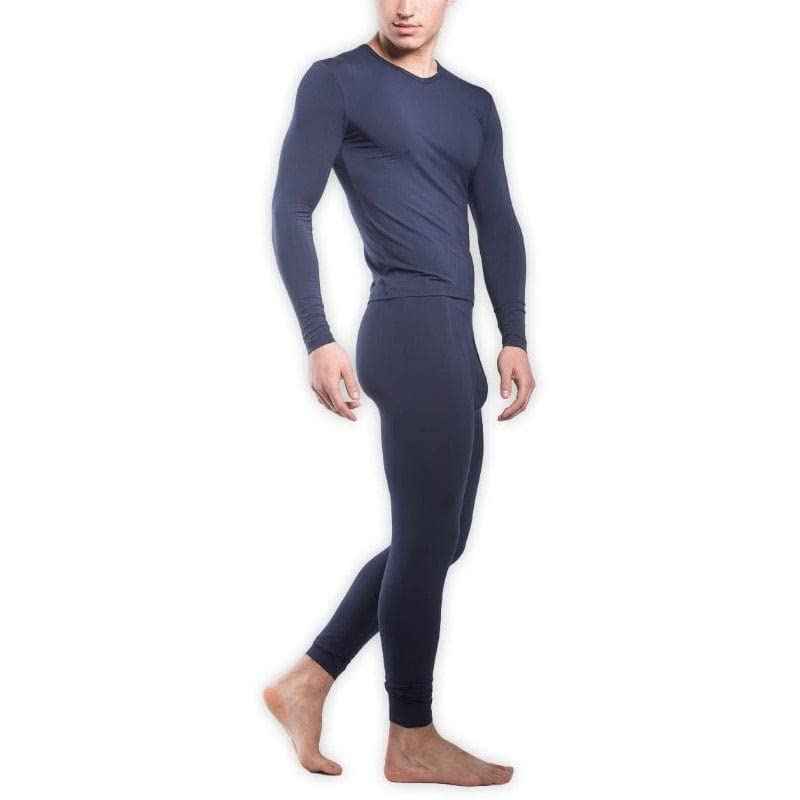 SilkCut Thermal Underwear Set for Men - Winter Base Layer Long Johns - Warm & Comfortable Thermal Shirt & Pants for Cold Weather, Outdoor Activities, Skiing & Snowboarding