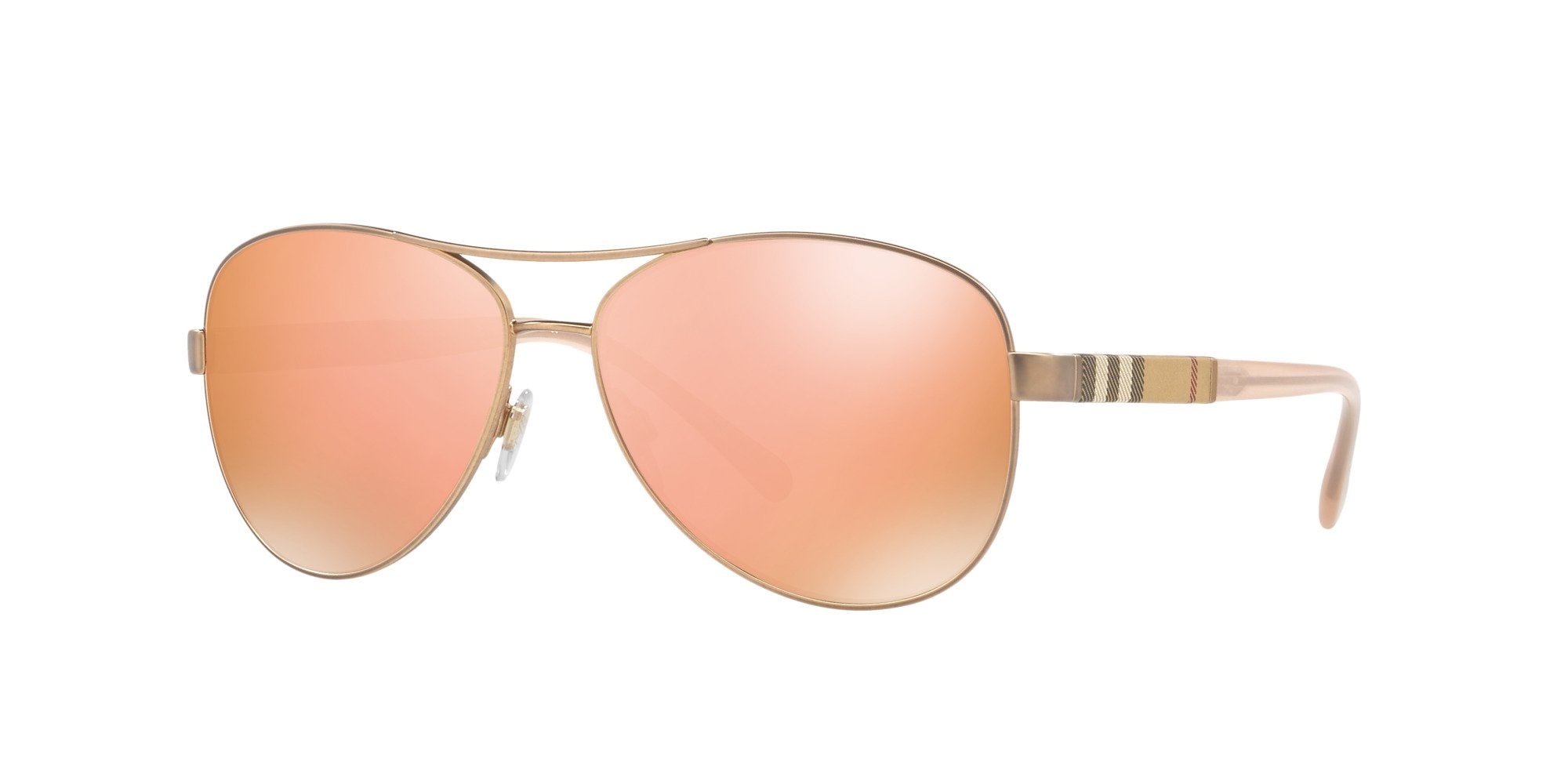 Burberry BE3080 Sunglasses - Classic Aviator Style with UV Protection for Men & Women | Perfect for Outdoor Activities, Travel, and Fashion Accessories
