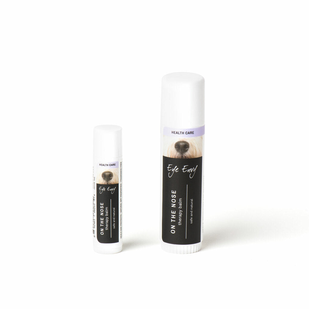 Eye Envy On The Nose Therapy Balm - Soothing Dog Nose Care Treatment (0.5oz & 1oz) - Perfect for Dry, Cracked Noses in Winter & Outdoor Adventures